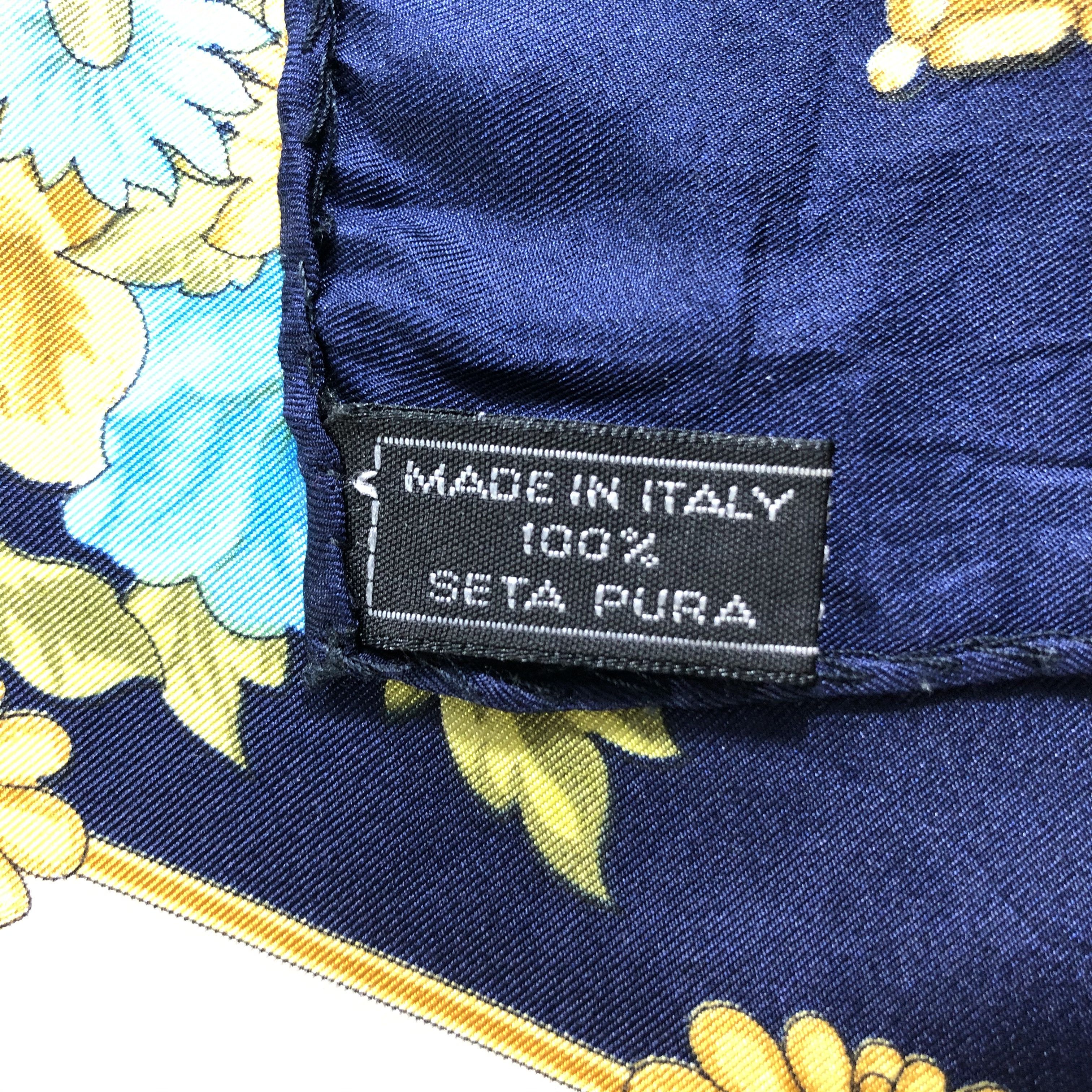 Vintage Vintage Silk Scarf Size ONE SIZE - 5 Thumbnail