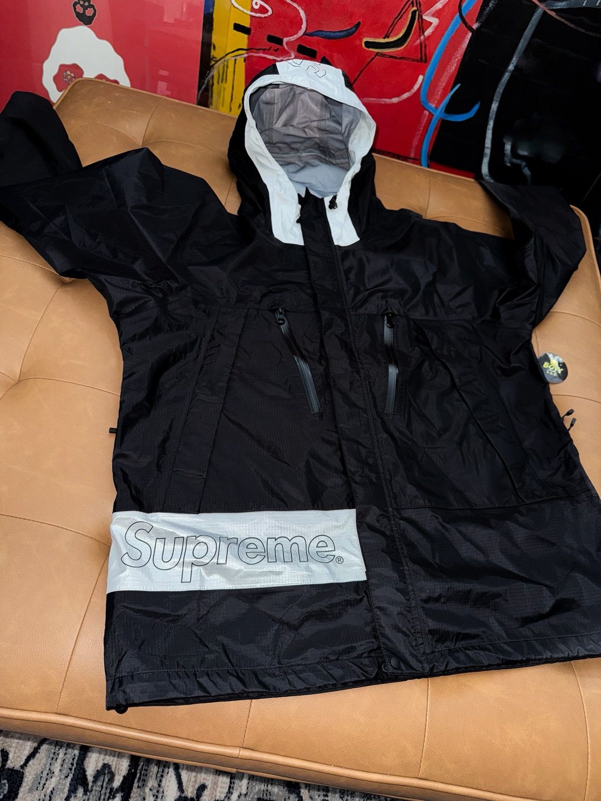 Supreme Supreme tape logo jacket Size US M / EU 48-50 / 2 - 2 Thumbnail