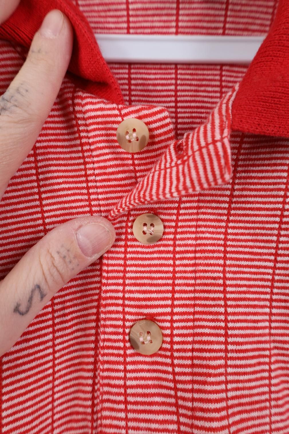 Vintage Vintage 90s Ohio State University Collared Polo Shirt Size US L / EU 52-54 / 3 - 5 Thumbnail