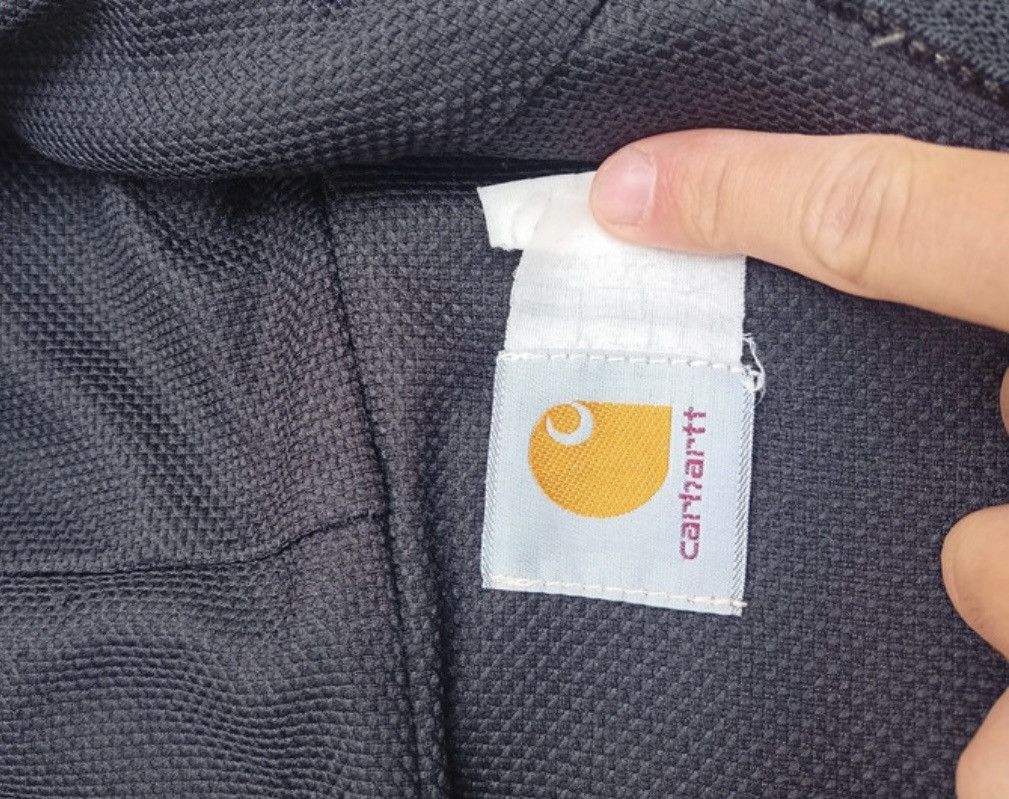 Carhartt Vintage 90s carhartt jr105 active jacket wash black Size US S / EU 44-46 / 1 - 14 Thumbnail