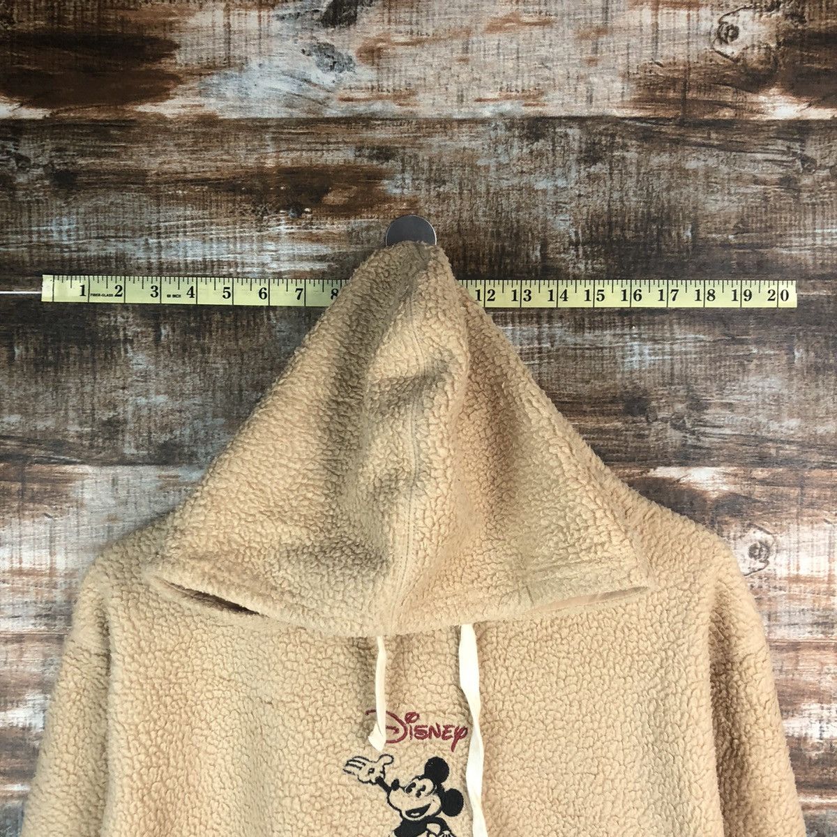 Disney × Mickey Mouse Disney Mickey Mouse Brown Hoodie #A1466 Size US L / EU 52-54 / 3 - 4 Thumbnail