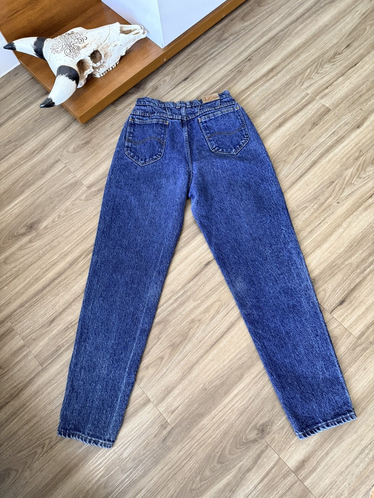 Lee Vintage LEE Mom Jeans Women’s 12 MED Tapered High Rise Size 34" / US 12 / IT 48 - 5 Thumbnail