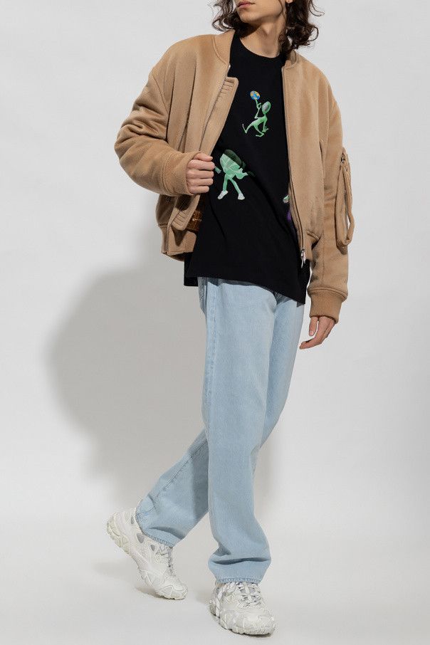 Off-White o1gr1nt1124 Quote Cashm Bomber Jacket in Camel Size US S / EU 44-46 / 1 - 2 Thumbnail