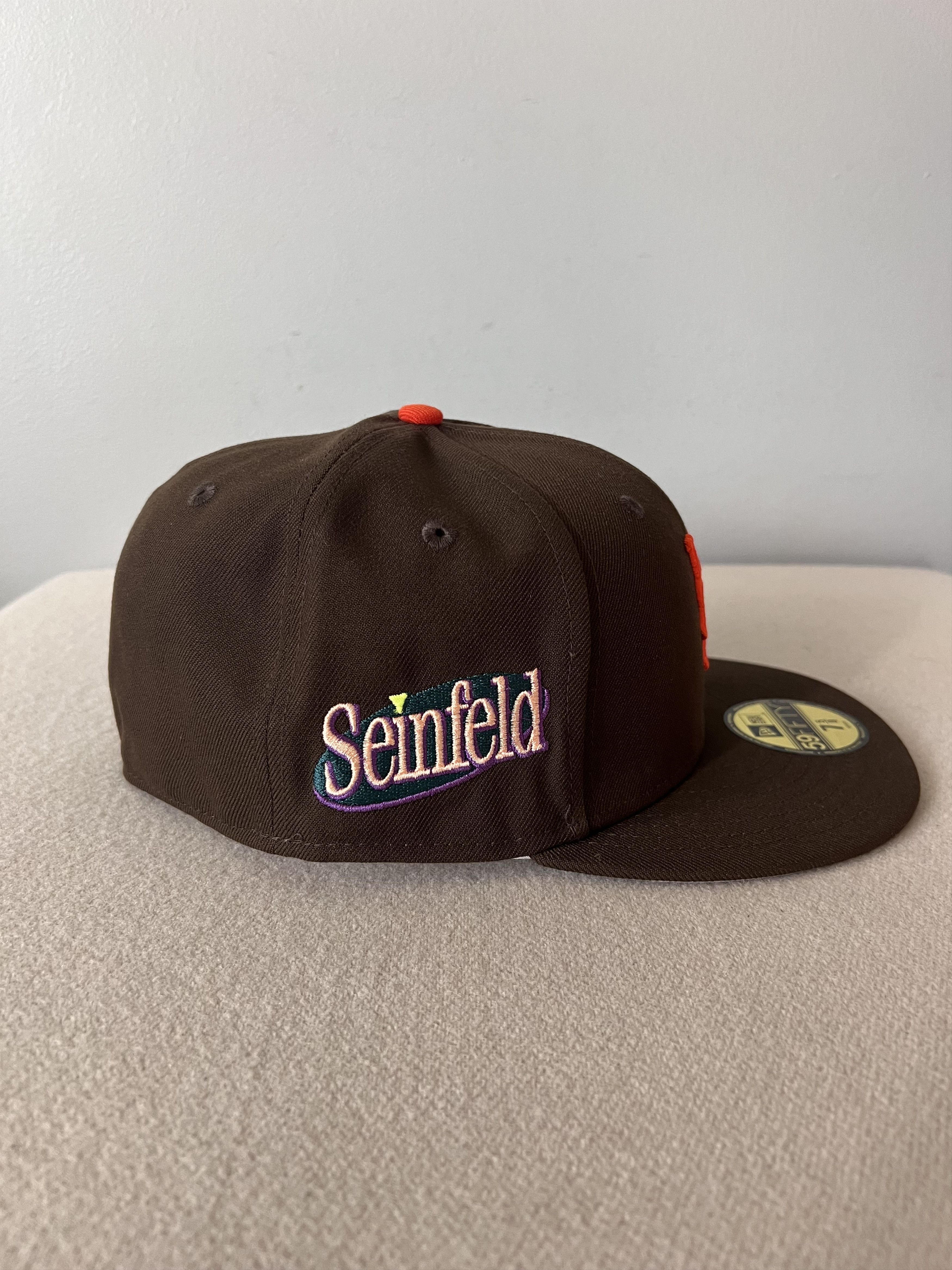 New Era 7 5/8 New Era Hat Club Seinfeld New York Mets 59FIFTY Hat Size ONE SIZE - 4 Thumbnail