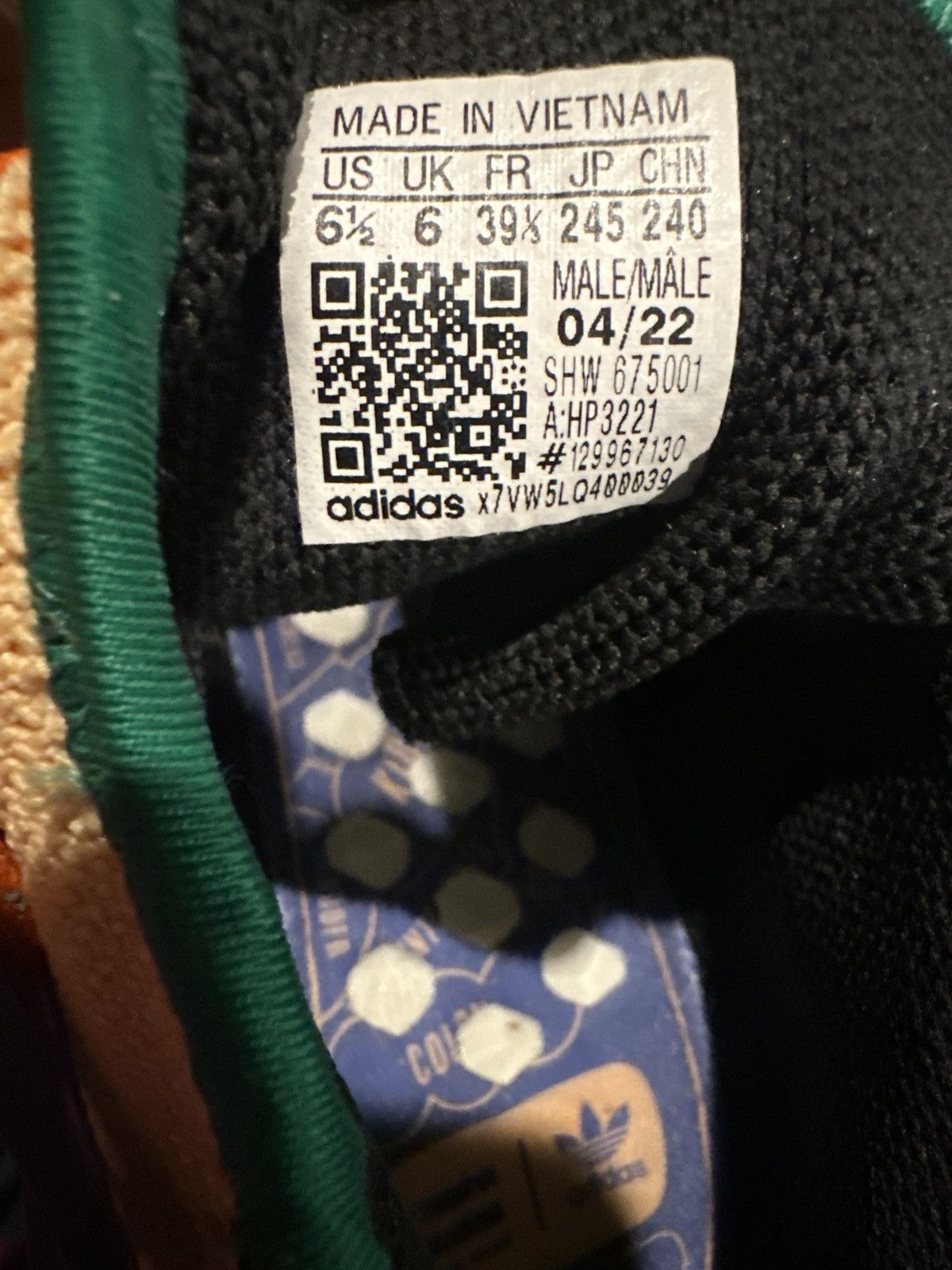 Adidas × Pharrell Adidas Pharrell NMD HU Animal Print Size US 6.5 / EU 39-40 - 6 Thumbnail