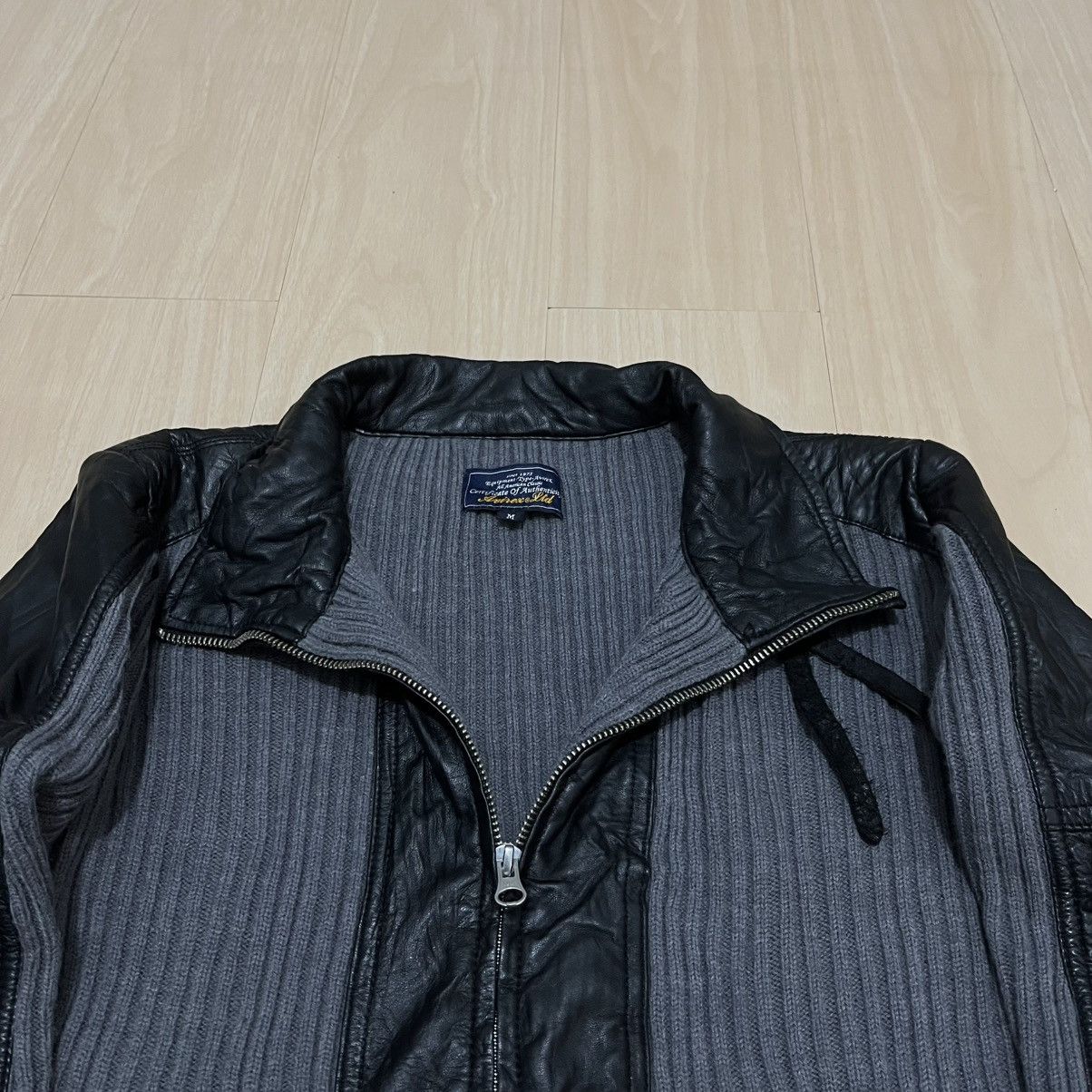 Avirex Rare Avirex Leather Knit Size US M / EU 48-50 / 2 - 8 Thumbnail