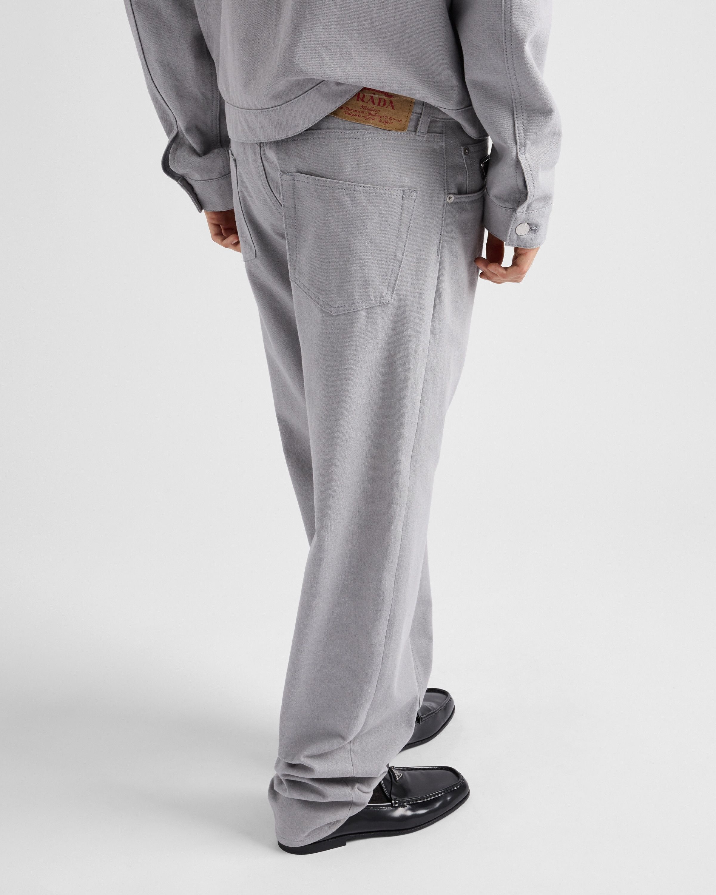 Prada o1bcso1str1025 Five-Pocket Denim Jeans in Grey Size US 30 / EU 46 - 4 Thumbnail