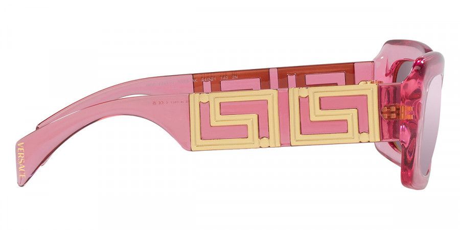 Versace NEW VERSACE VE4444U-5355AK-54 TRANSPARENT PINK Size ONE SIZE - 4 Thumbnail