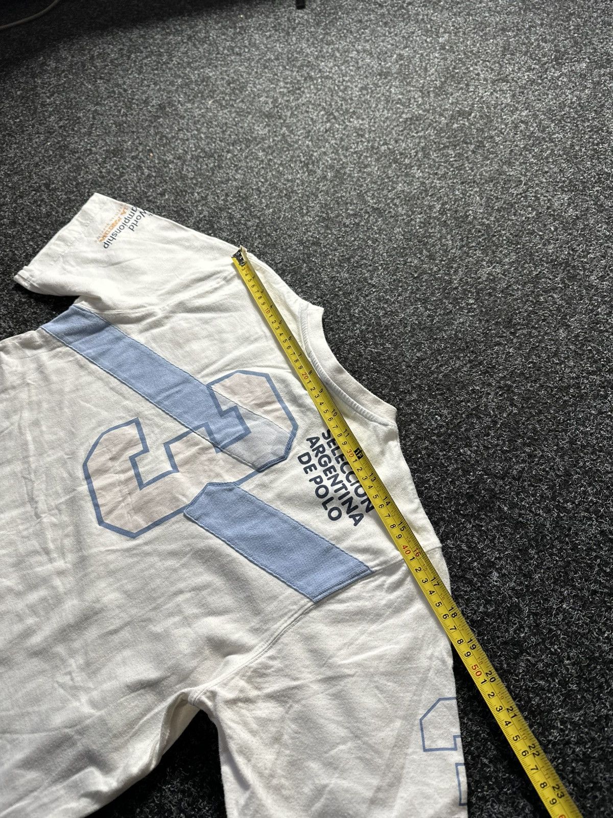 La Martina × Vintage 🚨VNTG LA MARTINA ARGENTINA white tee BIG LOGO CHIEF KEEF Size US M / EU 48-50 / 2 - 12 Thumbnail