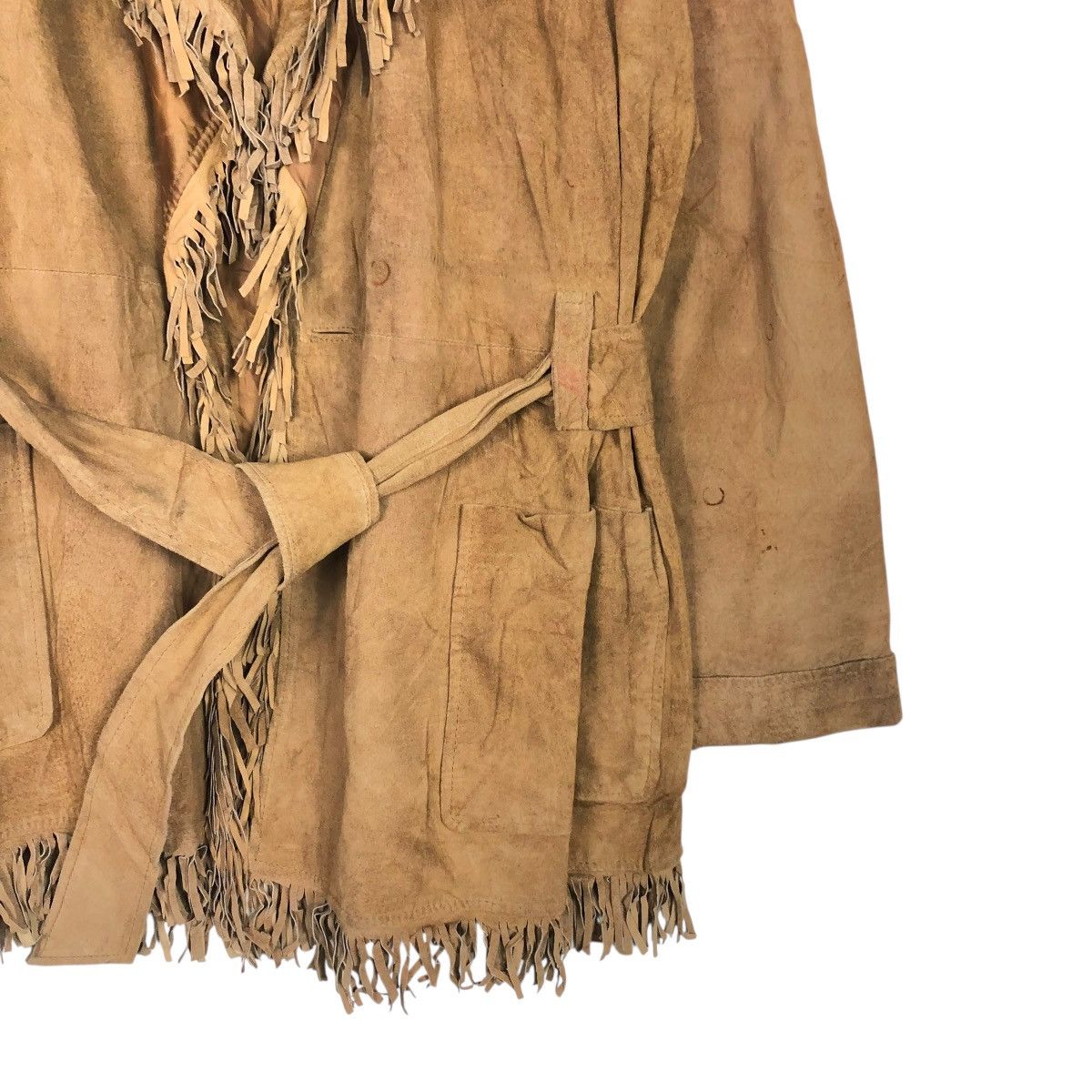 Vintage 🔥VINTAGE COWBOY DESIGN LEATHER JACKET JURAHOUSE ISSEY MIYAKE Size US M / EU 48-50 / 2 - 7 Thumbnail