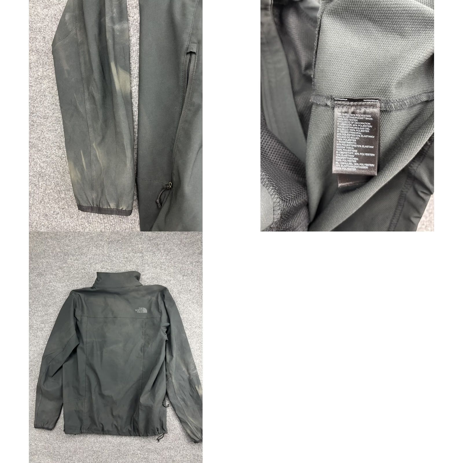 The North Face The North Face WindWall Jacket Mens L Black Wind-Resistant Softshell Full Zip Hiking Size US L / EU 52-54 / 3 - 8 Thumbnail