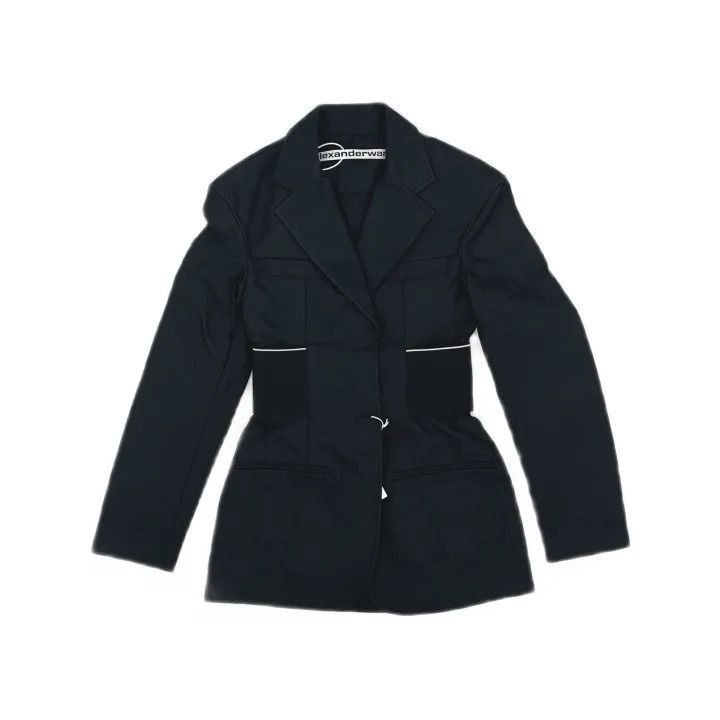 Alexander Wang Alexander Wang Black Long Sleeve Blazer - Size XXS / US 00 / IT 34 - 2 Thumbnail
