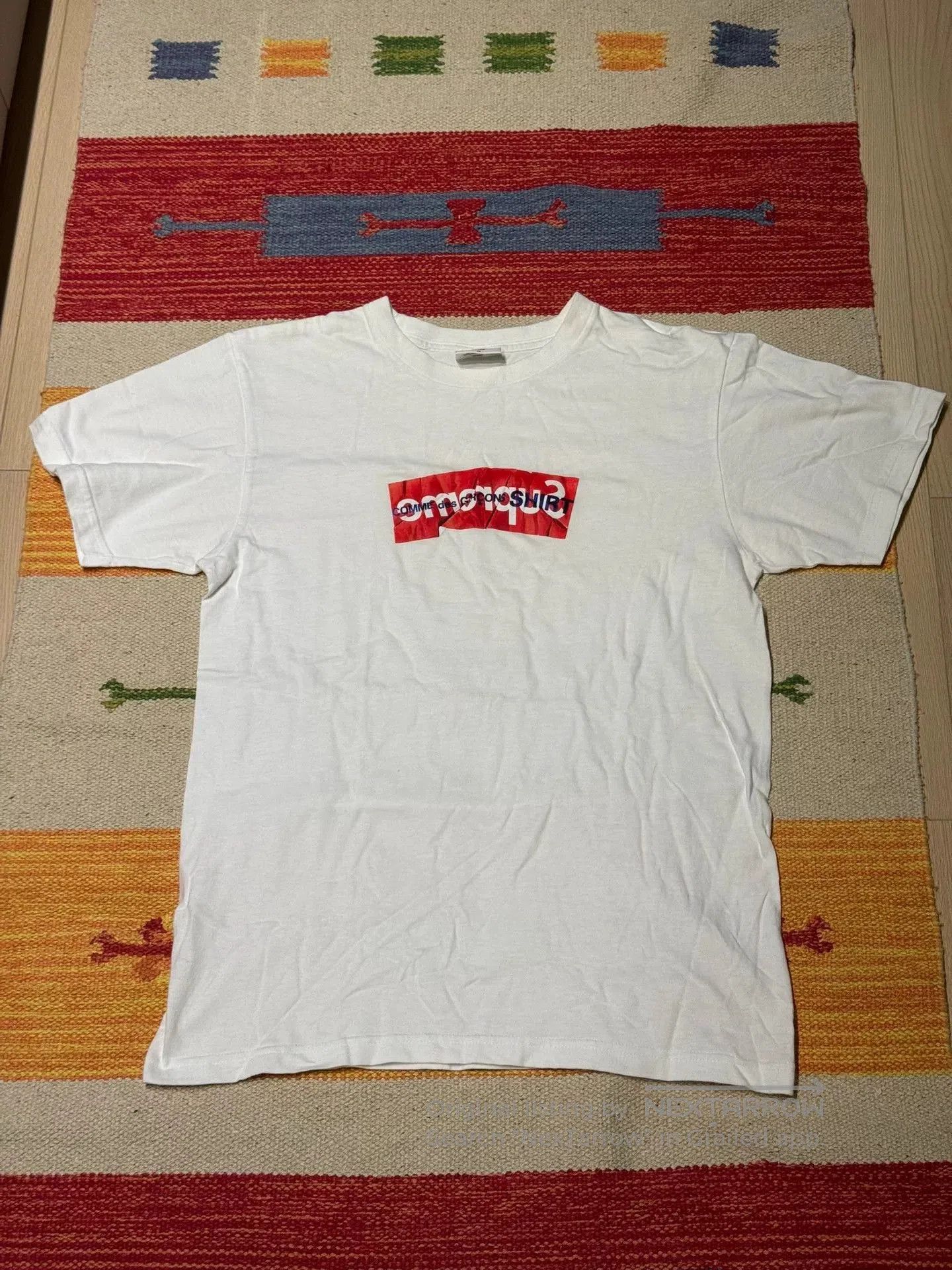 CDG by Comme des Garcons supreme cdg collaboration white box tee. Size US M / EU 48-50 / 2 - 1 Thumbnail