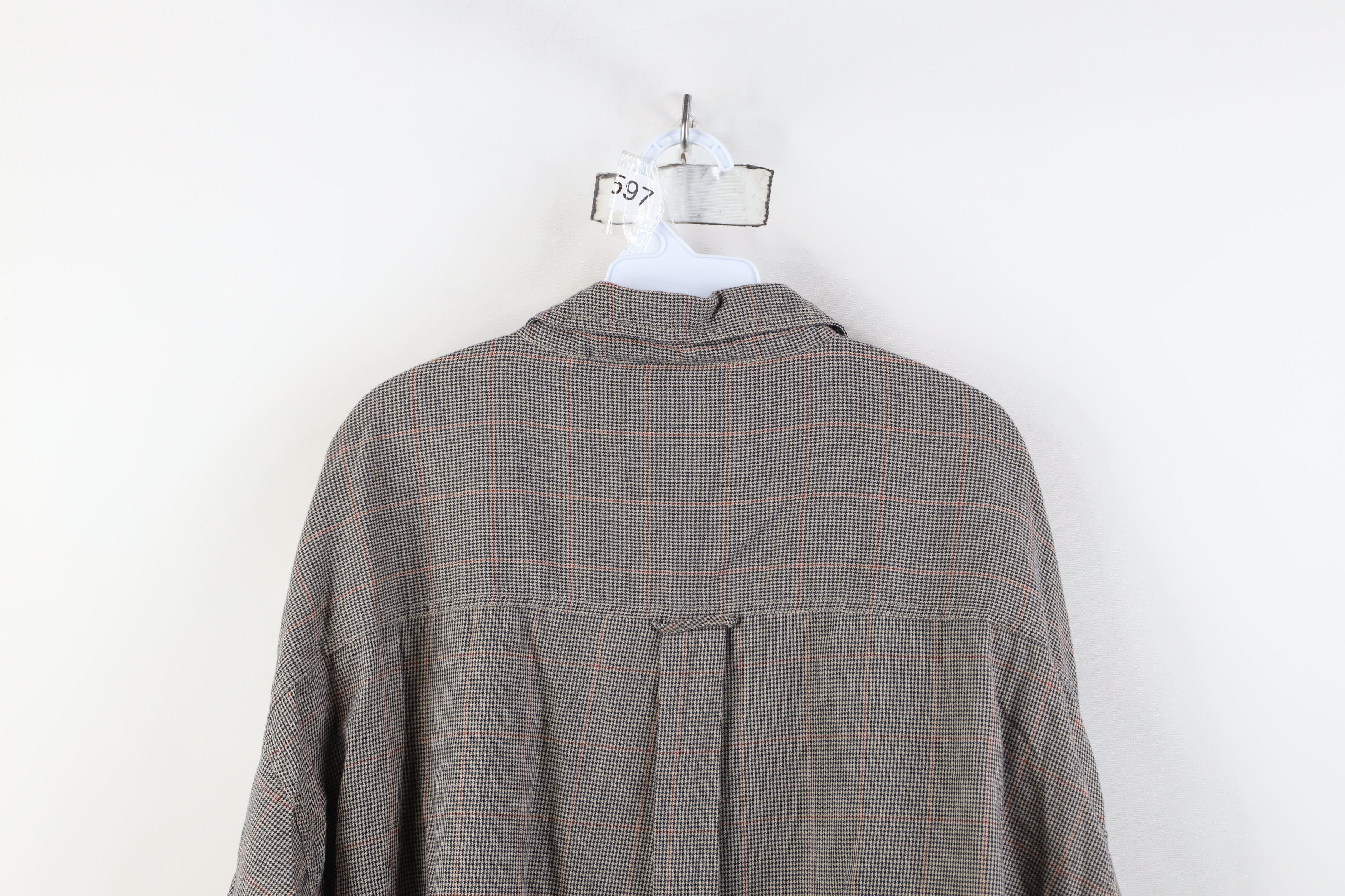 Ralph Lauren Vintage 90s Chaps Ralph Lauren Flannel Button Shirt Size US XXL / EU 58 / 5 - 13 Thumbnail
