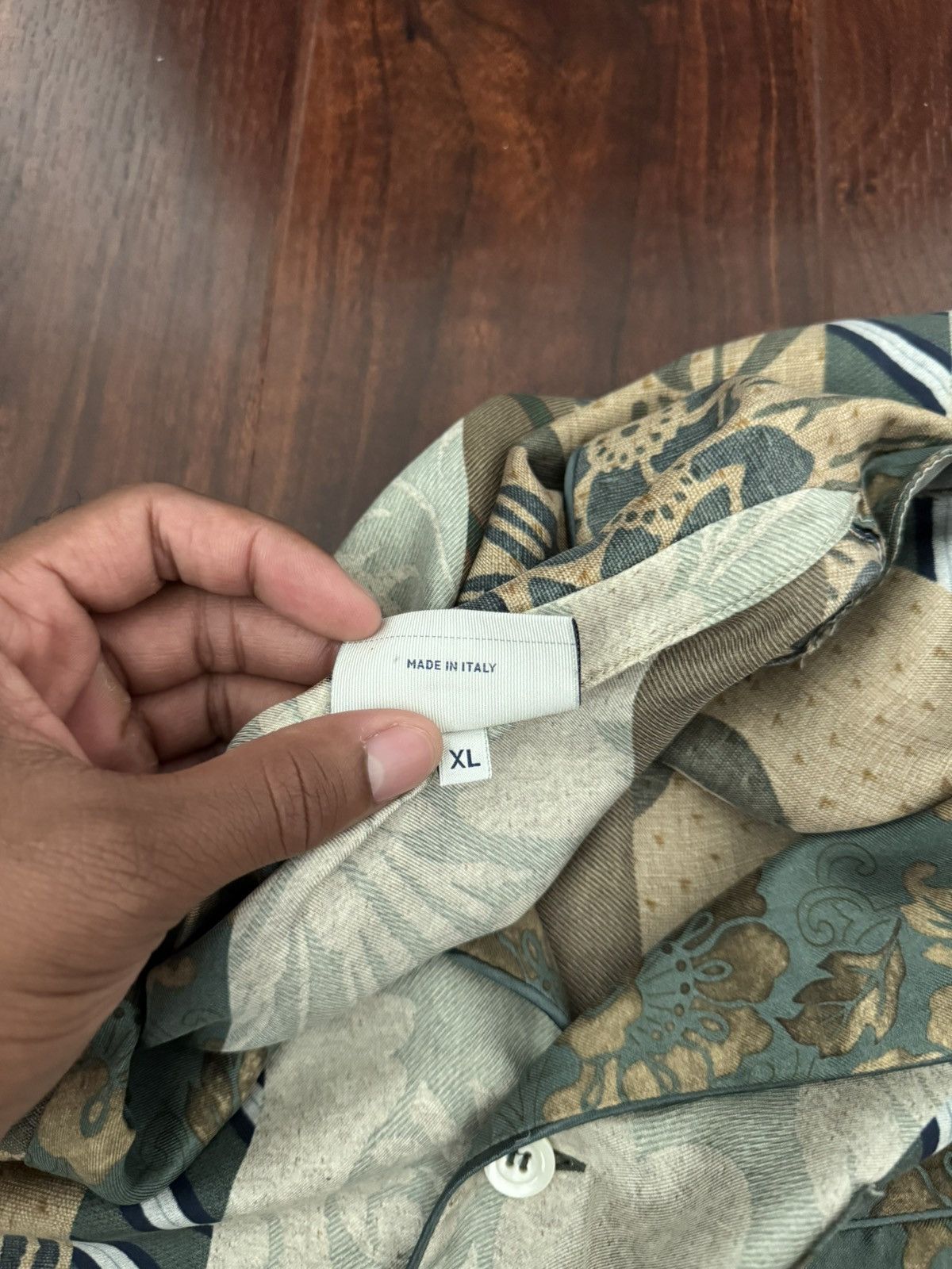 Pierre-Louis Mascia Silk shirt Size US XL / EU 56 / 4 - 4 Thumbnail