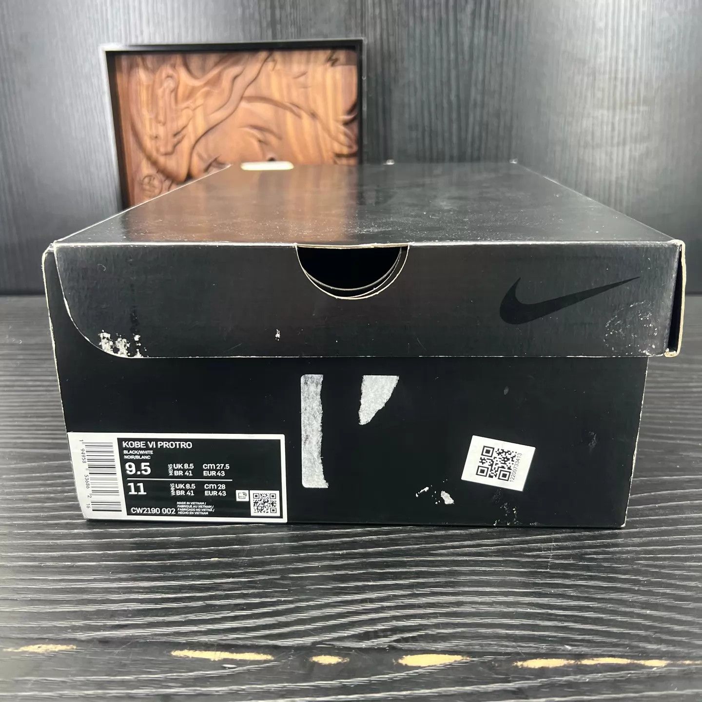 Nike ZK6 Gigi Black & White Size 43 Size US 9.5 / EU 42-43 - 9 Thumbnail