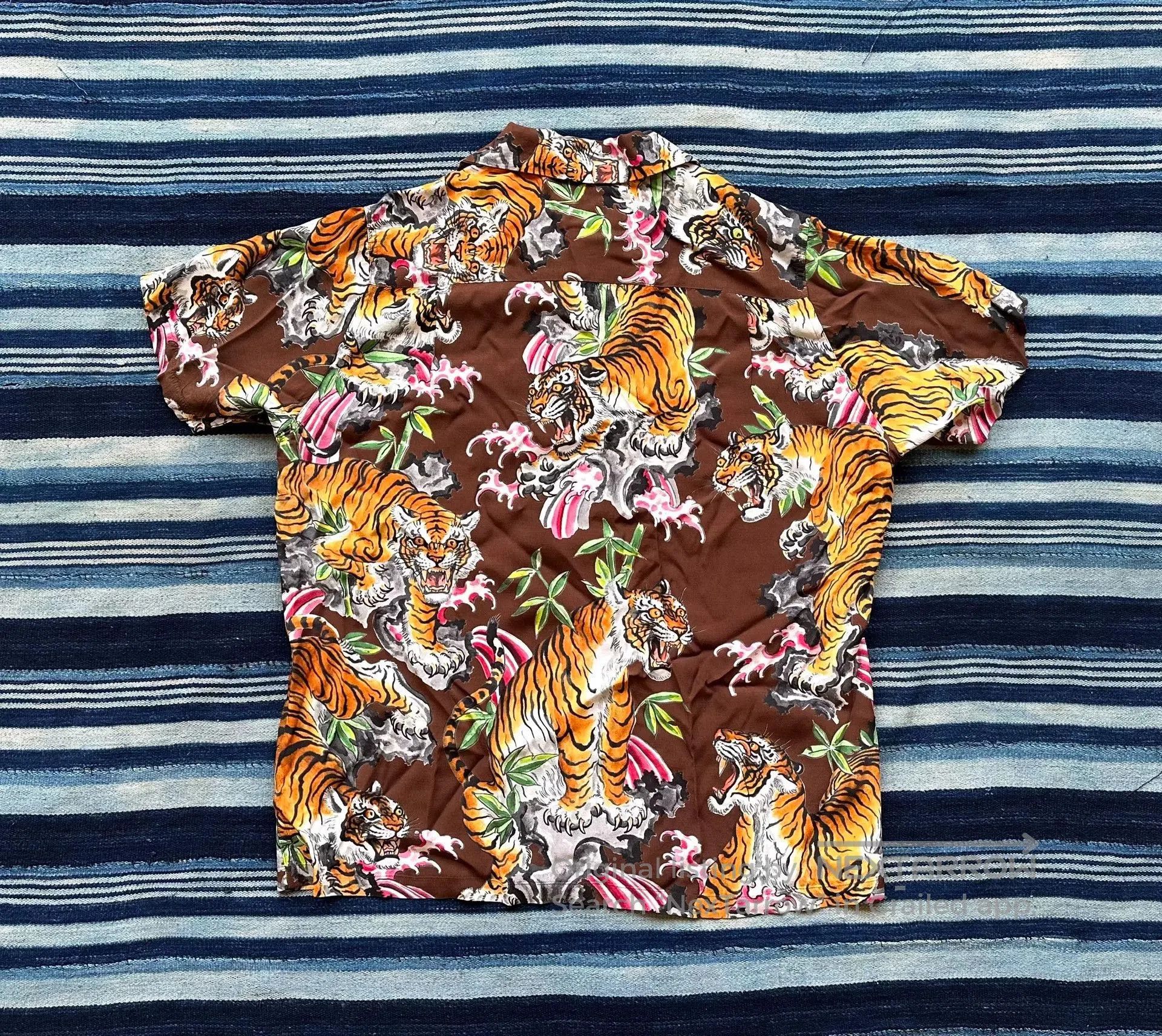 Wacko Maria wacko maria tiger print hawaiian shirt. Size US M / EU 48-50 / 2 - 2 Thumbnail