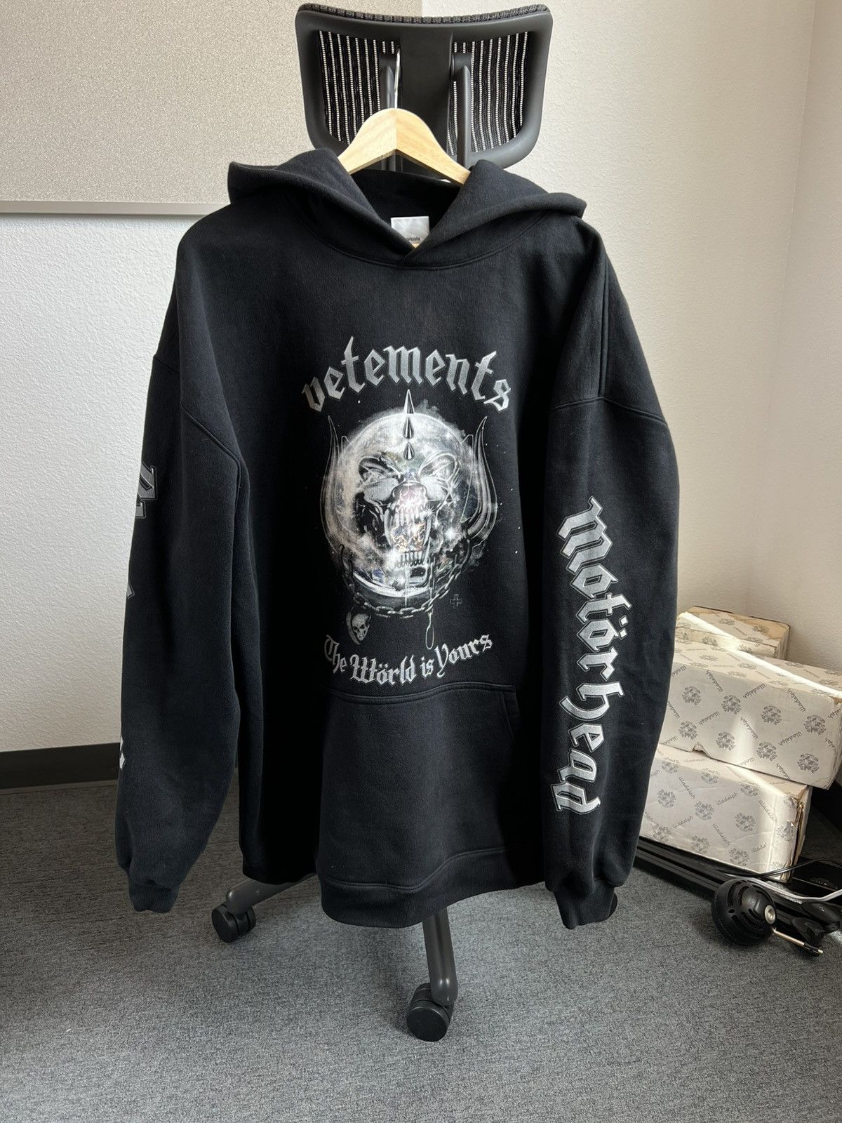 Vetements Vetements Hoodie Motorhead Colab Size US M / EU 48-50 / 2 - 4 Thumbnail