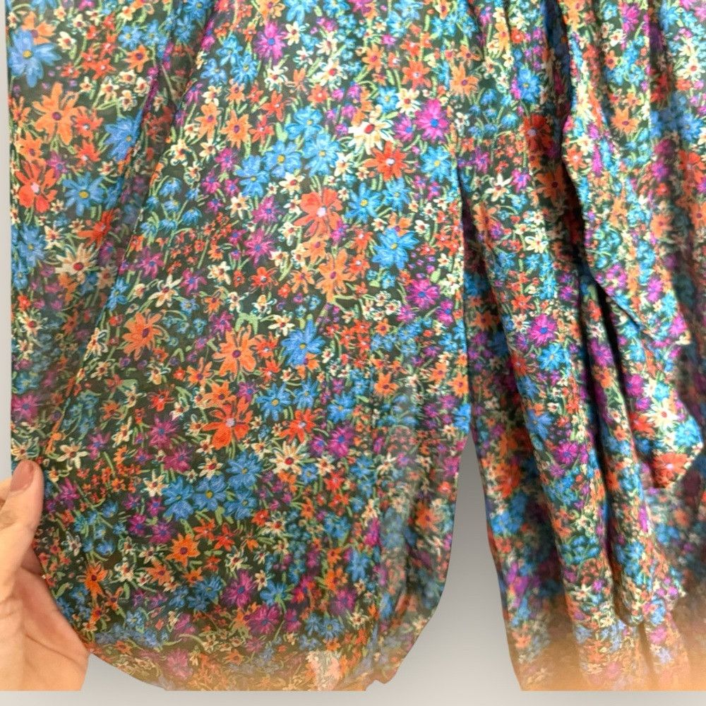 For Love & Lemons For Love & Lemons | Full Bloom Midi Dress | Size XS (Fits X Size XS / US 0-2 / IT 36-38 - 9 Thumbnail