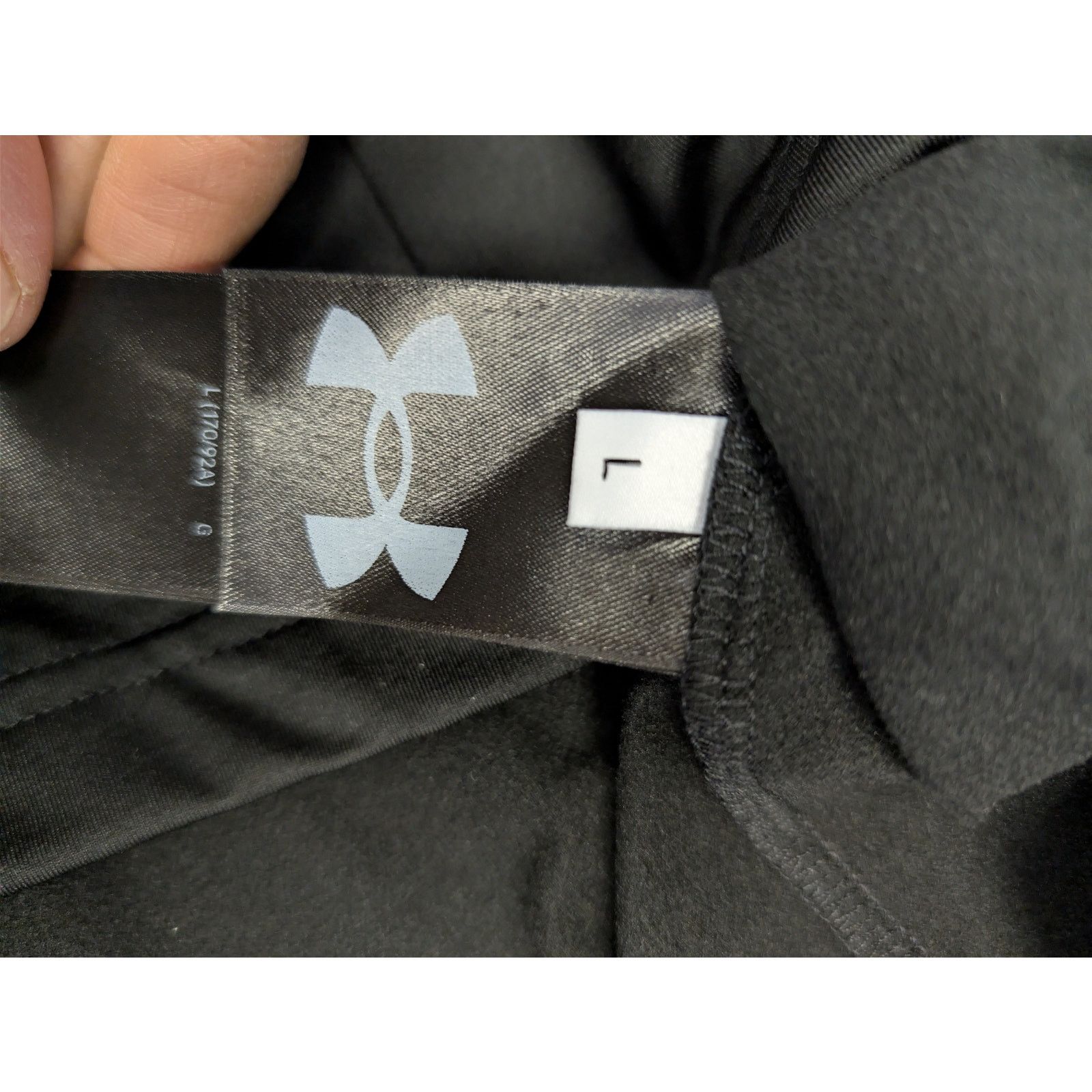 Balenciaga × Under Armour o1rshd1 Sporty Fleece Zip up Sweatshirt Hoodie Black/White Size US L / EU 52-54 / 3 - 15 Thumbnail