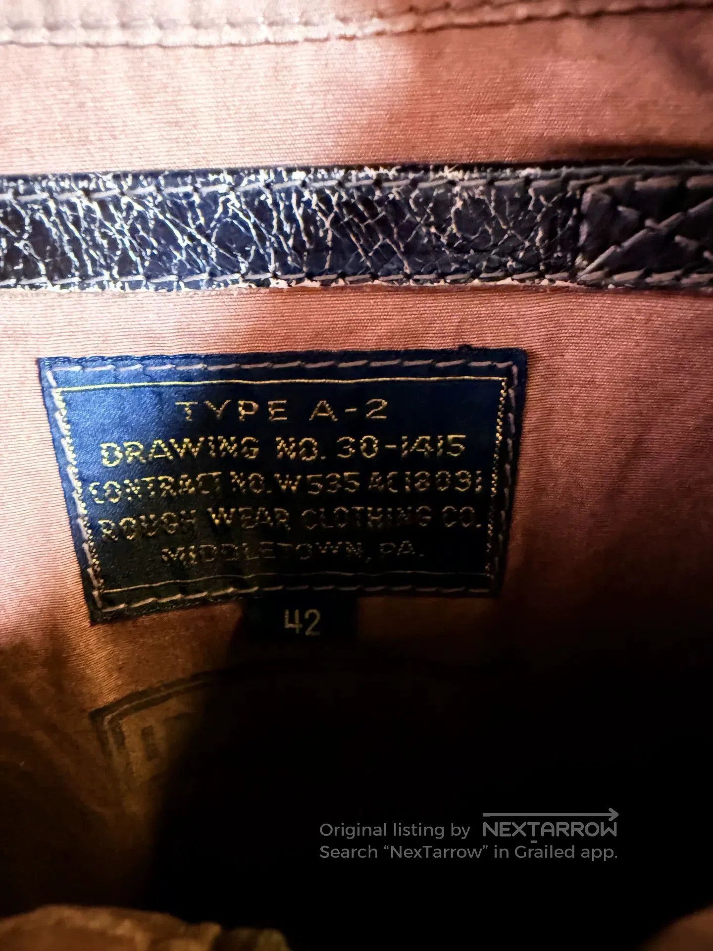 The Real McCoy's The Real McCoy Type A. Size US XS / EU 42 / 0 - 3 Thumbnail