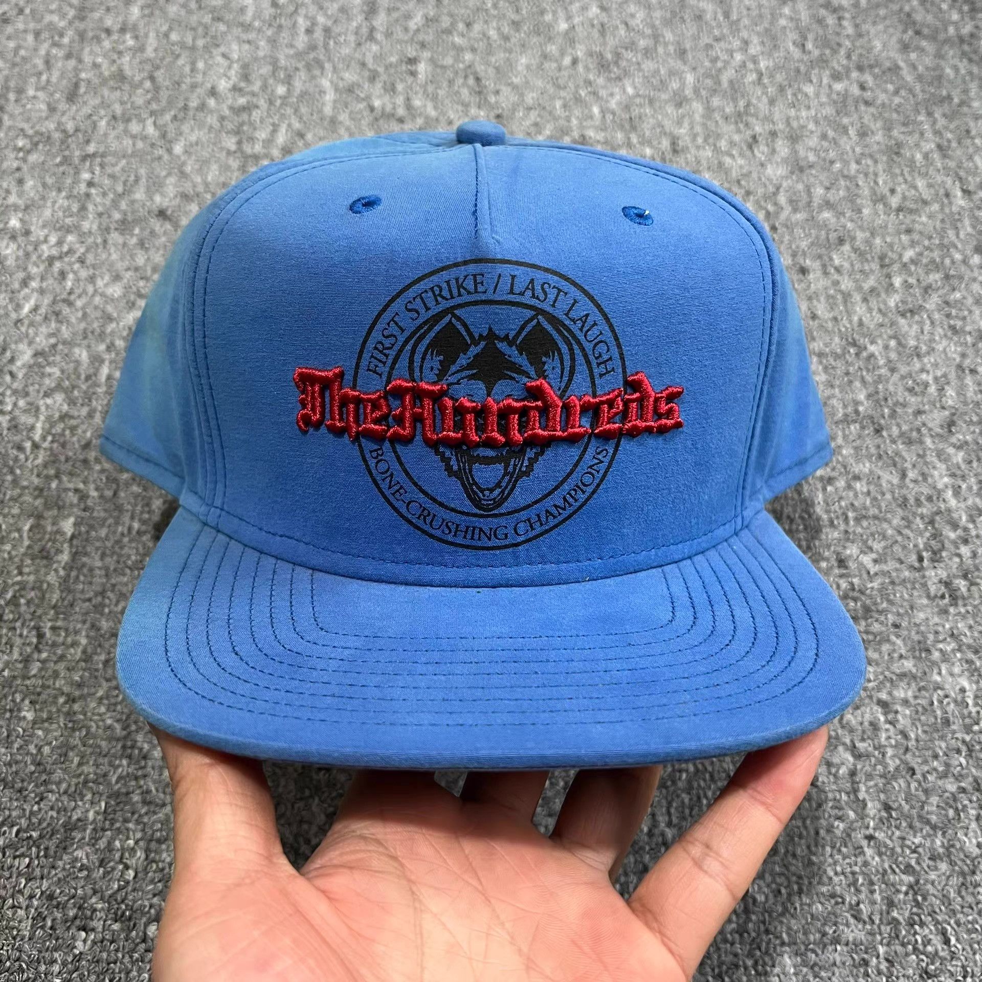 The Hundreds The Hundreds 3D Embroidered Baseball Cap Visor Q7 Size ONE SIZE - 1 Thumbnail