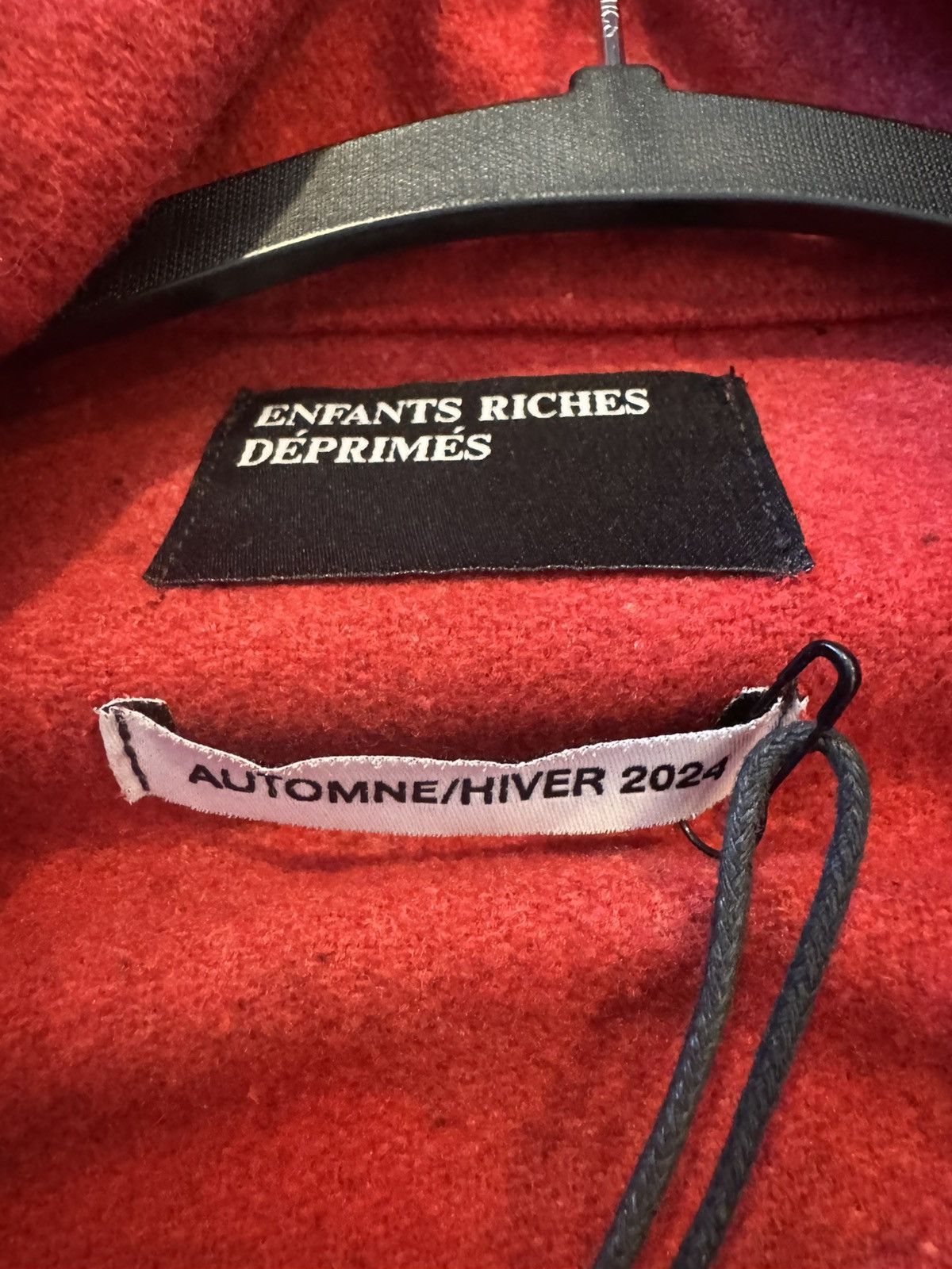 Enfants Riches Deprimes Enfants Riches Deprimes Wool Red Runway 2024 jacket Size US XL / EU 56 / 4 - 5 Thumbnail