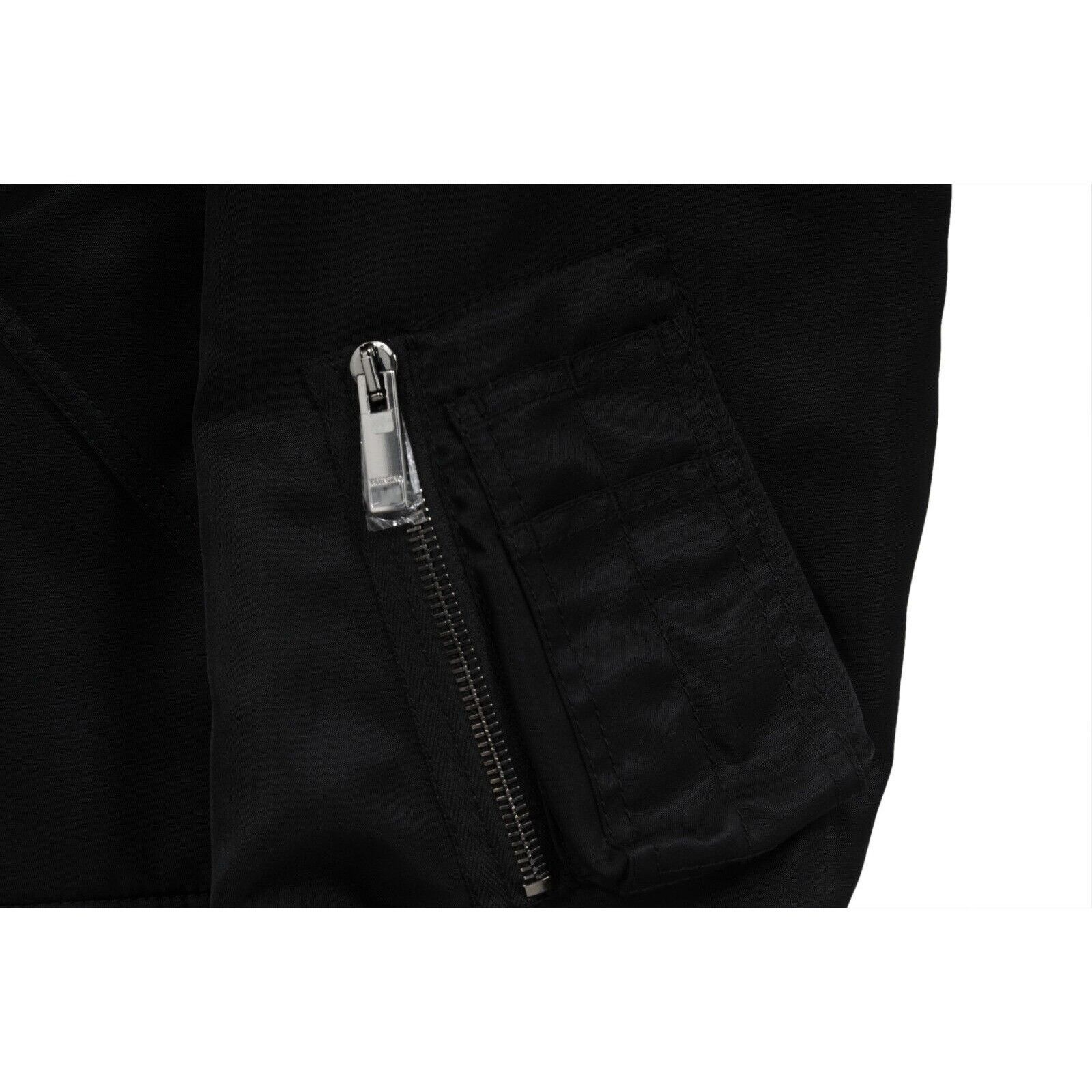 Valentino Deconstructed Rockstud Bomber Jacket Black Size US L / EU 52-54 / 3 - 6 Thumbnail