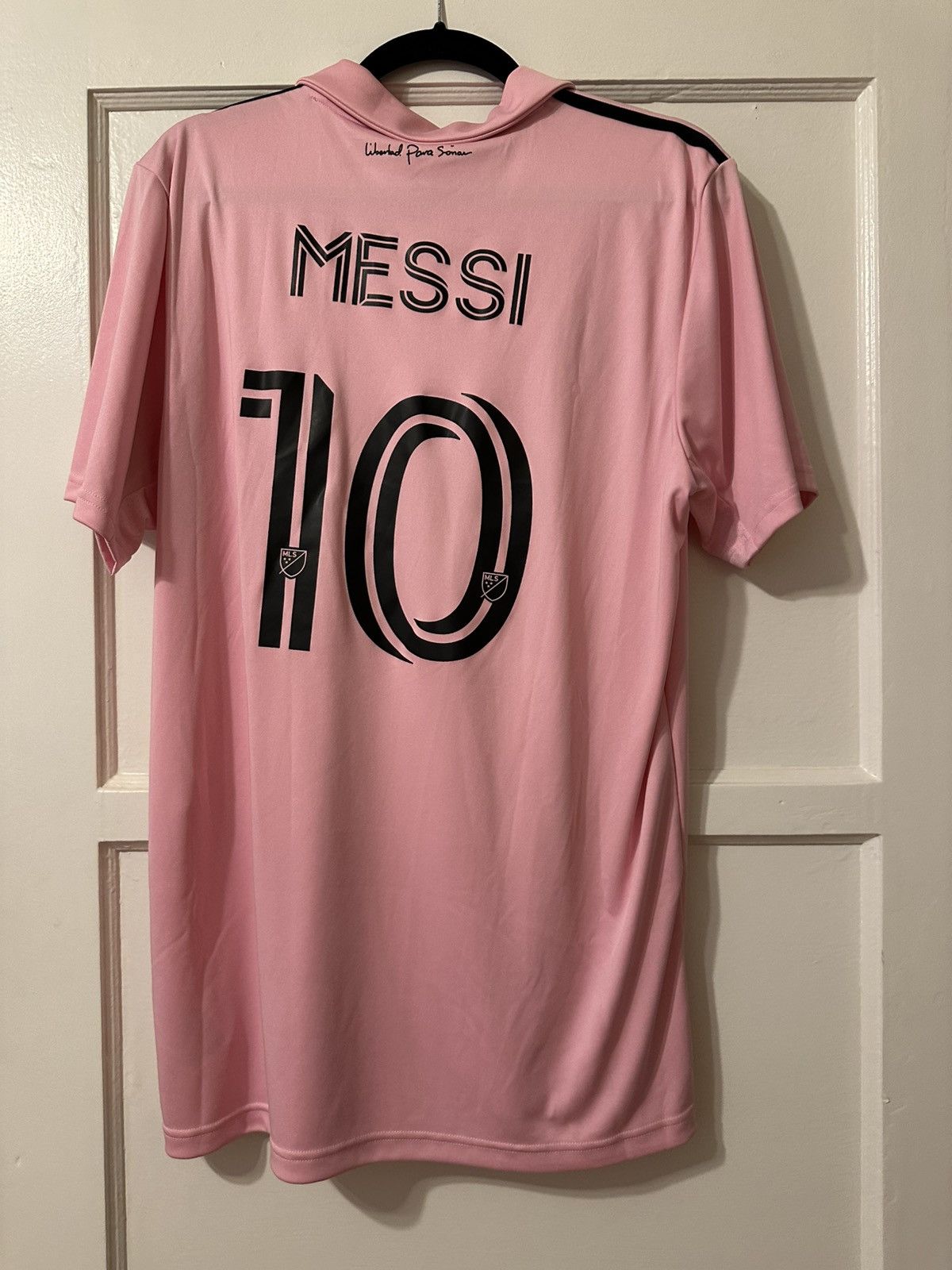 Adidas Messi Inter Miami Jersey 22/23 Home Soccer Shirt Size US L / EU 52-54 / 3 - 2 Thumbnail