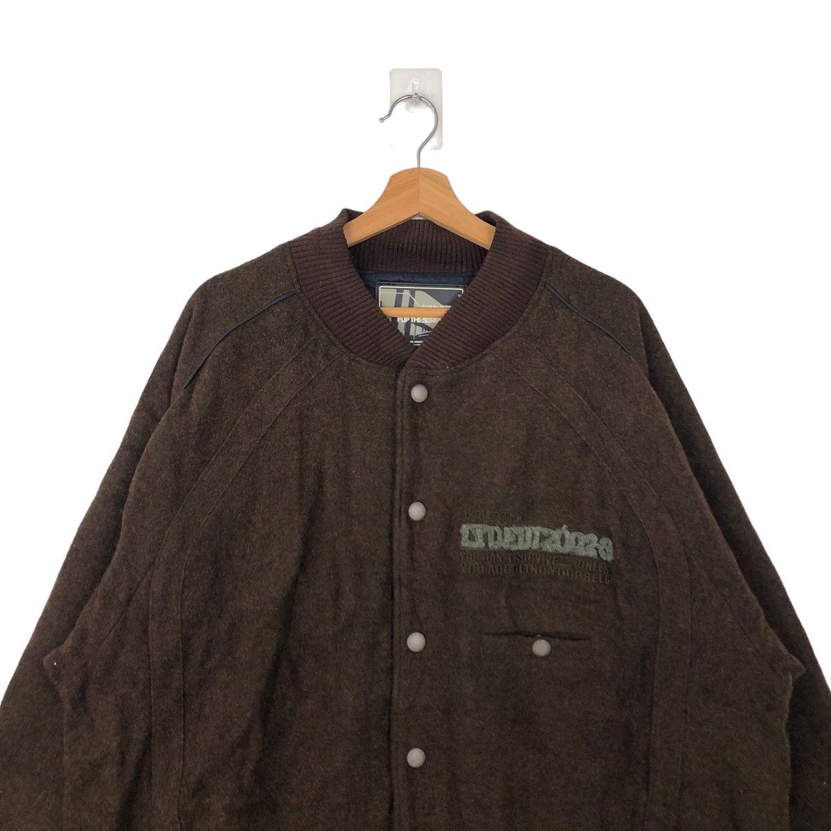 Japanese Brand 🔥VINTAGE BOMBER JACKET FLIP THE SCRIPT ISSEY MIYAKE JAPAN Size US L / EU 52-54 / 3 - 2 Thumbnail