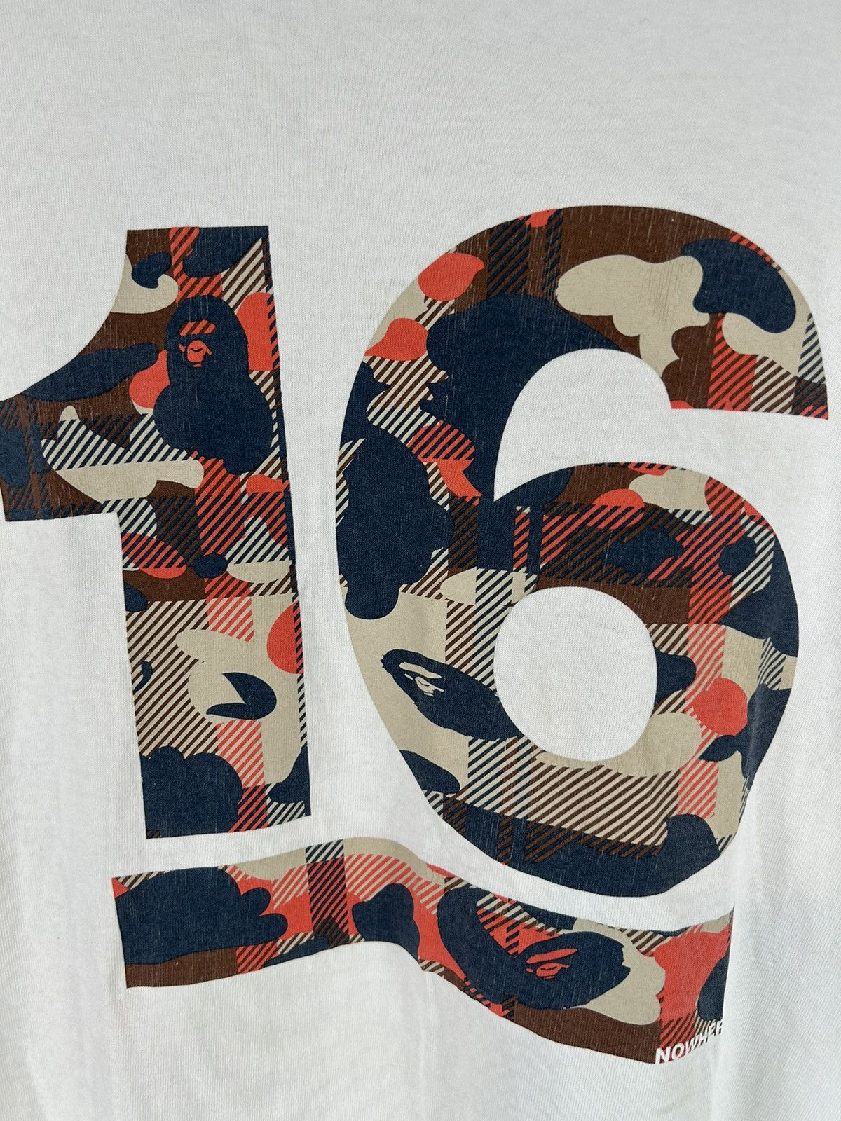 Bape Bape 16th Anniversary Logo Print T-Shirt Size US L / EU 52-54 / 3 - 3 Thumbnail