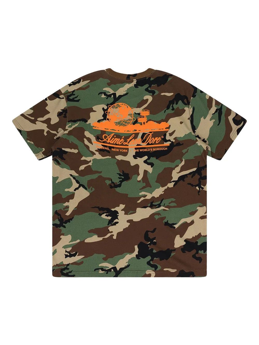 Aime Leon Dore o1mle0925 Unisphere Short Sleeve T-Shirt in Multicolor Size US XS / EU 42 / 0 - 2 Thumbnail
