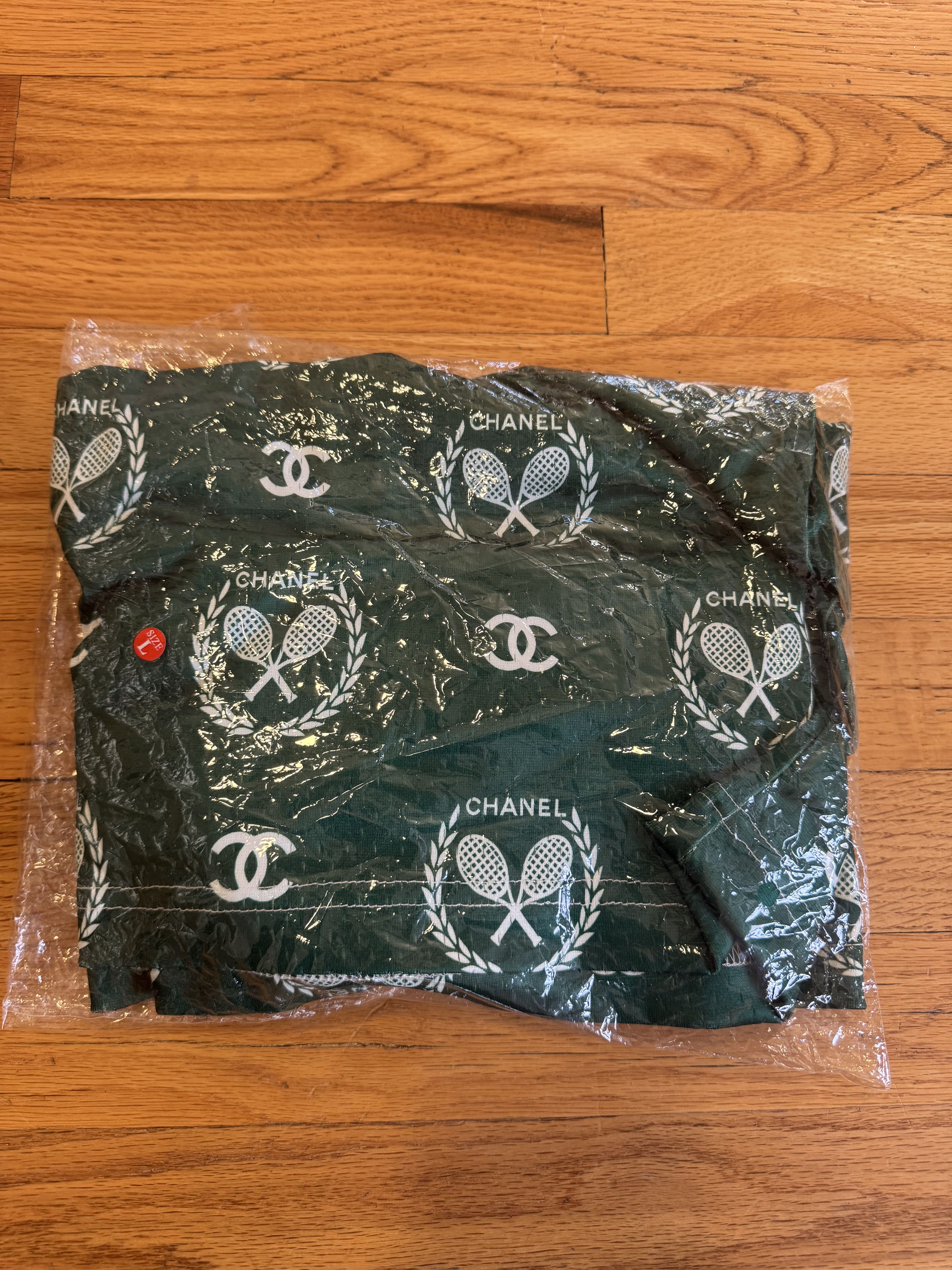 Bravest Studios Bravest Studios Chanel Tennis Shorts Green Size L Size US 34 / EU 50 - 4 Thumbnail
