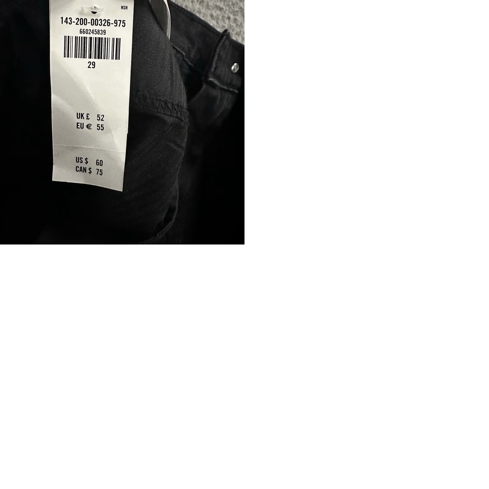 Abercrombie & Fitch Abercrombie & Fitch Womens Mini Skirt Black Size 29 High Rise Denim Studded (Stretch) - Regular Skirt, Short, Women's Fashion Size 29" - 9 Thumbnail