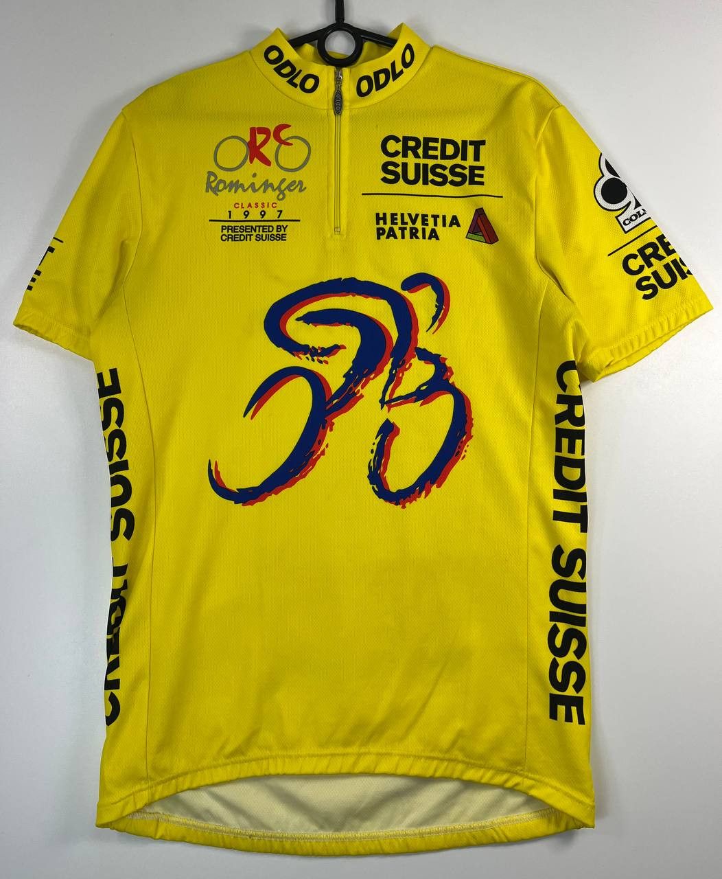 Other Vintage Odlo Cycling Jersey Credit Suisse Helvetia Patria L Size US L / EU 52-54 / 3 - 1 Thumbnail