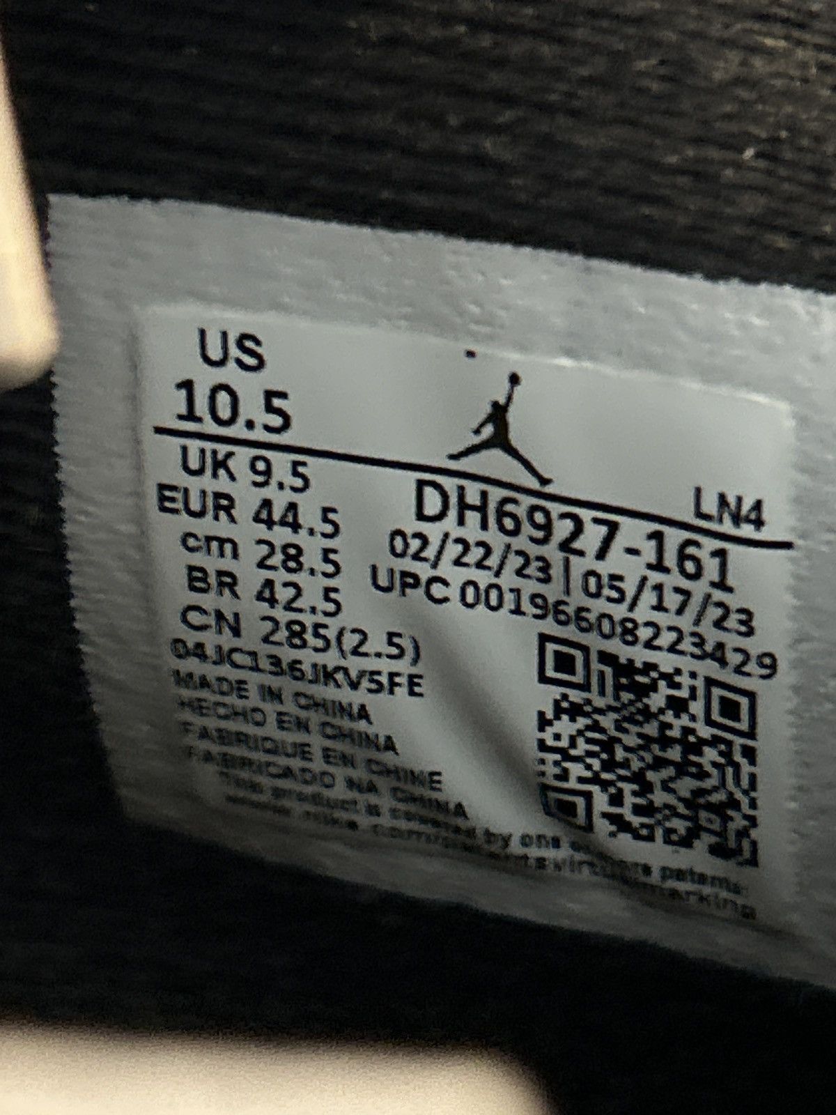 Jordan Brand Air Jordan 4 Retro OG 'Fire Red Size US 10.5 / EU 43-44 - 6 Thumbnail