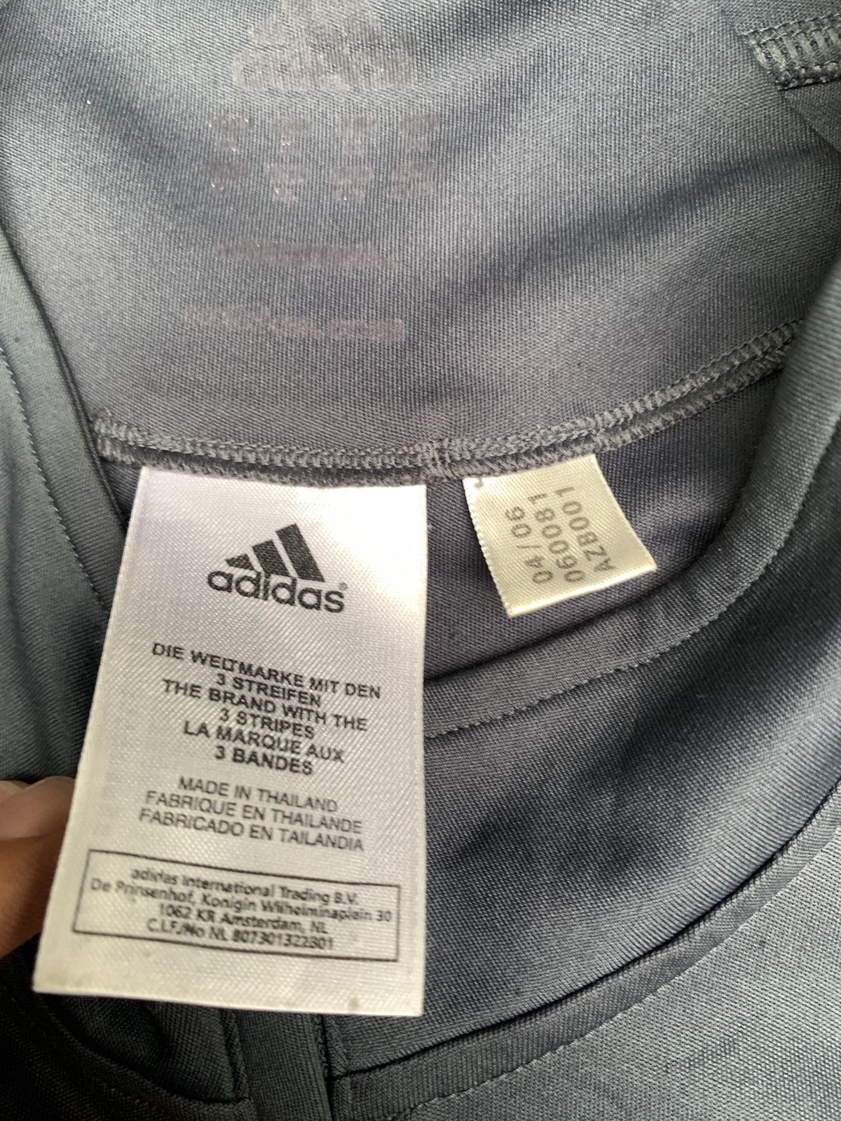 Adidas × Vintage 2006 Adidas Formotion Dimensional Grid Halfzip Jersey Size US L / EU 52-54 / 3 - 8 Thumbnail