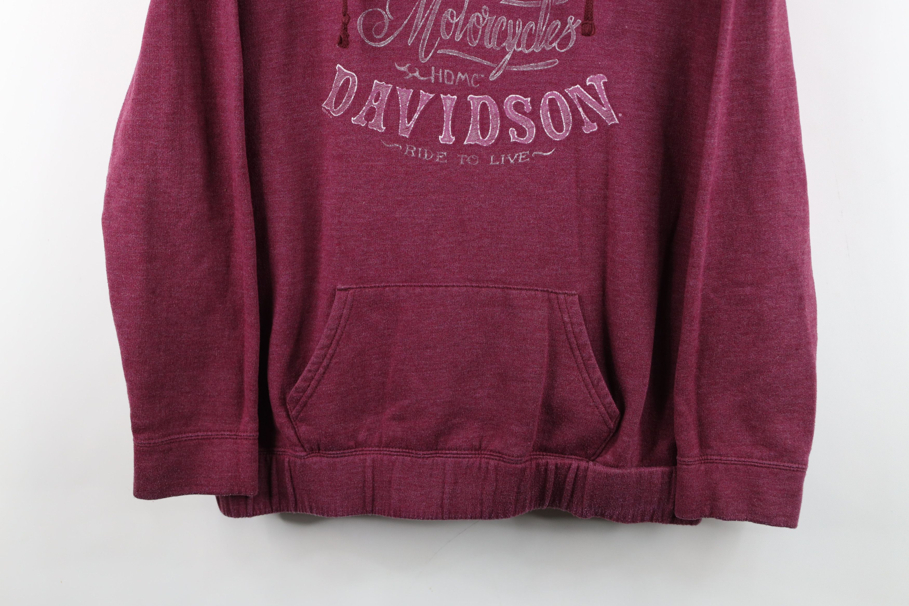 Harley Davidson Vintage Y2K Harley Davidson Flower Wing Hoodie Sweatshirt Size XL / US 12-14 / IT 48-50 - 3 Thumbnail