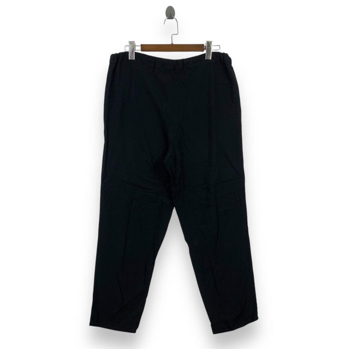 Vintage SIG.UORA By PAOLA ANTONINI Black Tapered Pants Women’s Size 34" / US 12 / IT 48 - 1 Thumbnail