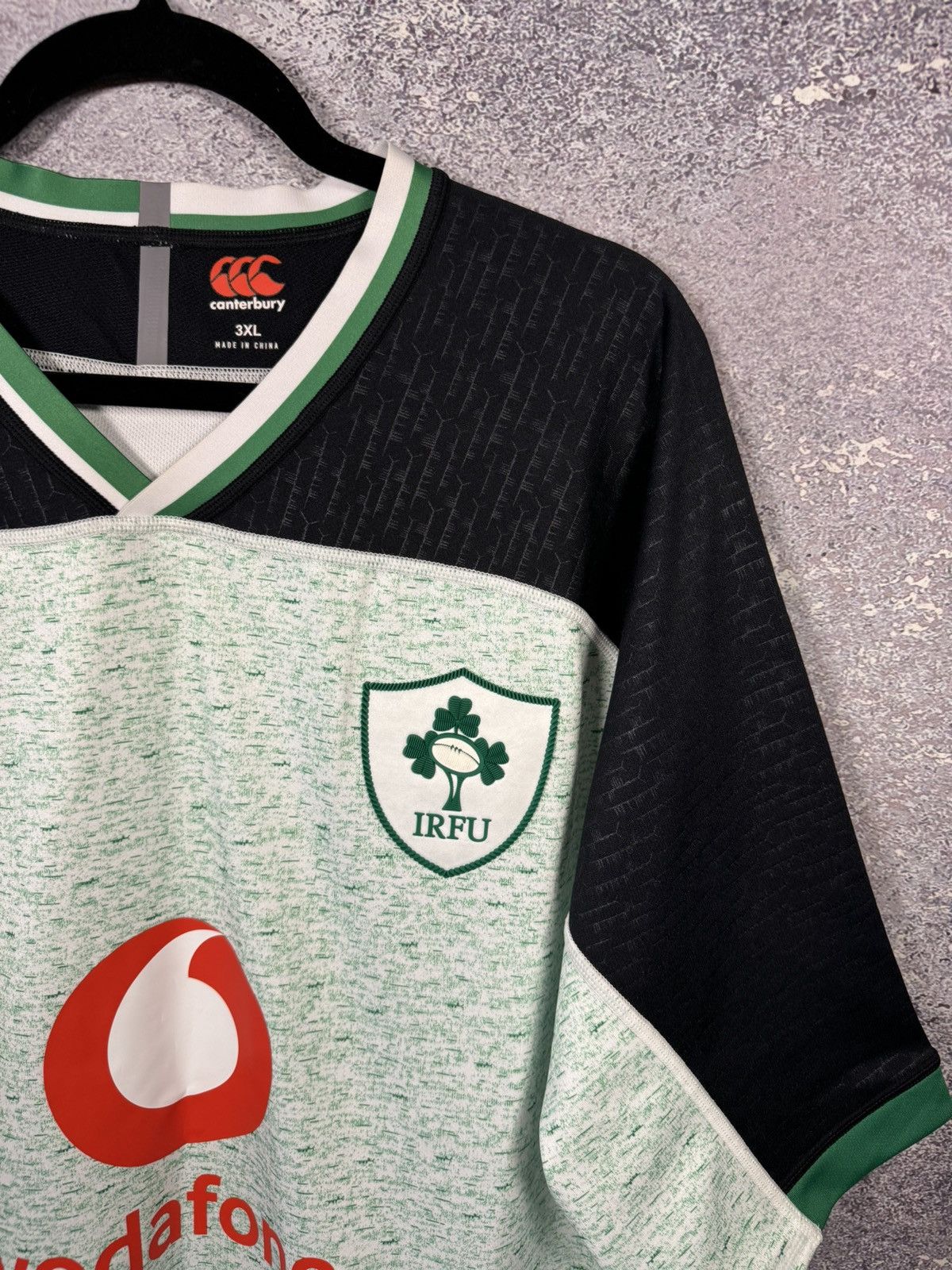 Canterbury of New Zealand Ireland IRFU Irish Rugby Union 2019 Canterbury Jersey Size US XXL / EU 58 / 5 - 5 Thumbnail