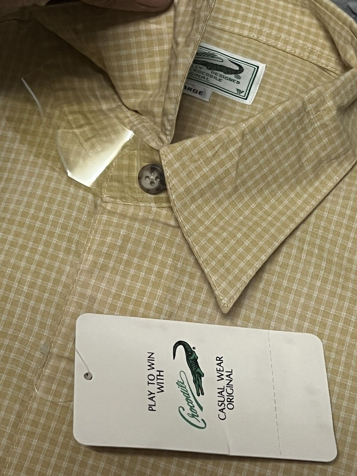 Japanese Brand × Vintage Vintage crocodile with tag Size US XL / EU 56 / 4 - 9 Thumbnail