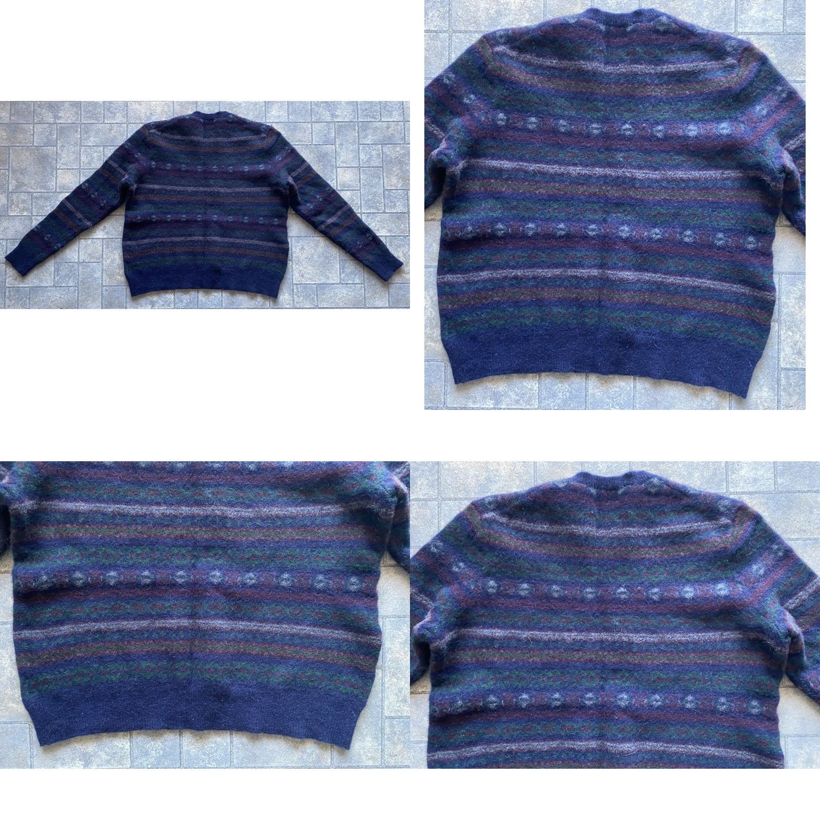 Polo Ralph Lauren Polo Ralph Lauren Women’s Sweater L Wool Alpaca Multicolor Pullover Size L / US 10 / IT 46 - 9 Thumbnail