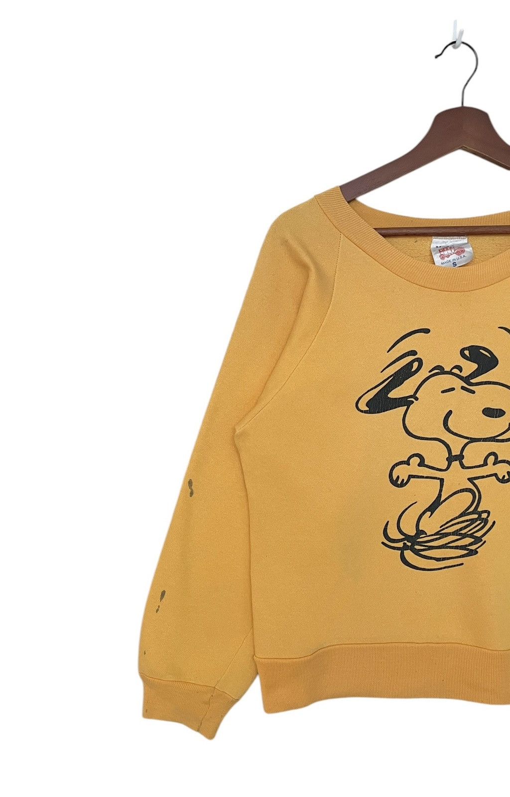 Peanuts × Vintage Vintage Brand Peanuts Sweatshirt 1990s Size US S / EU 44-46 / 1 - 3 Thumbnail
