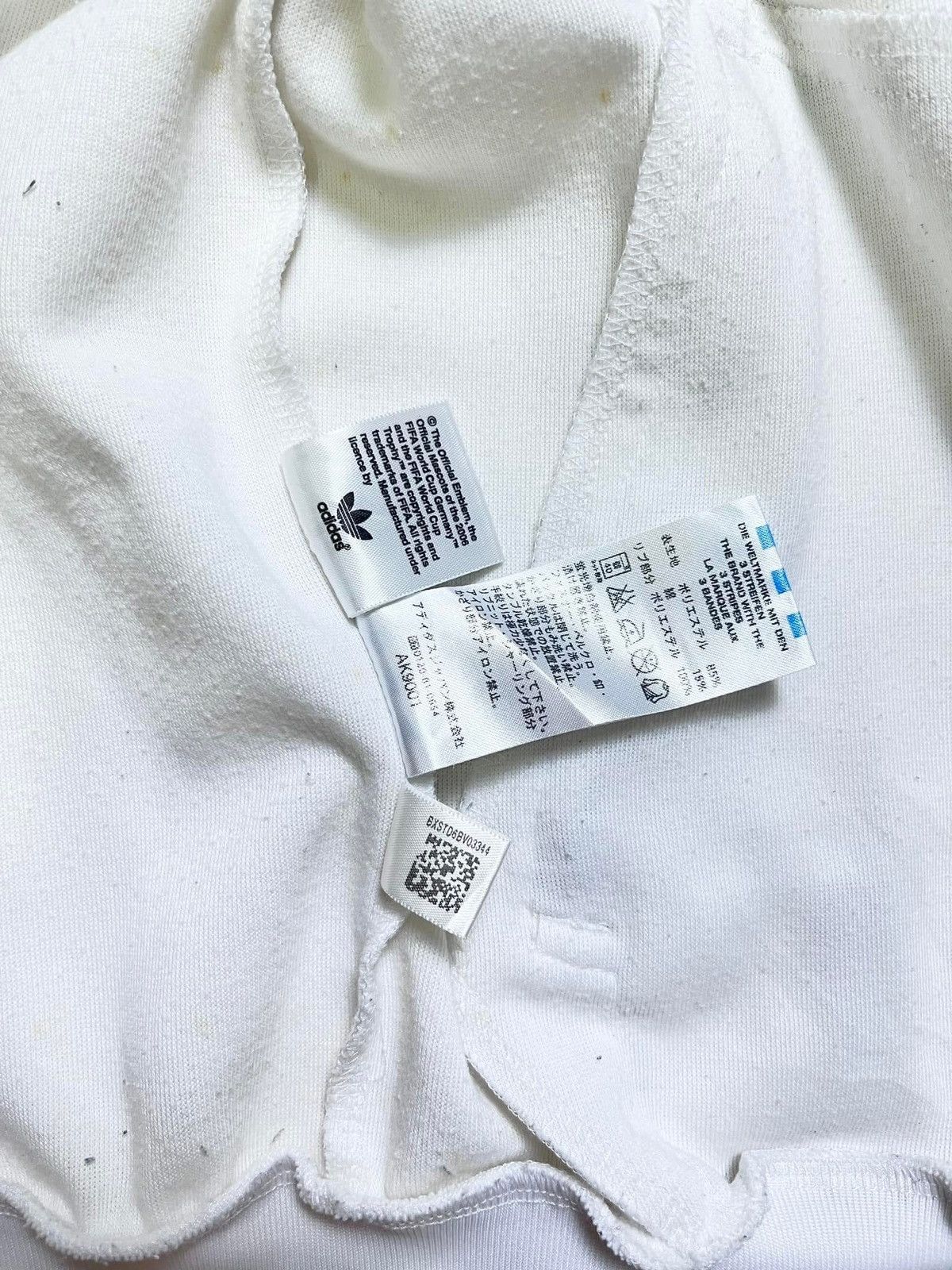 Adidas VTG adidas Track Jacket FIFA USA White Size US S / EU 44-46 / 1 - 10 Thumbnail