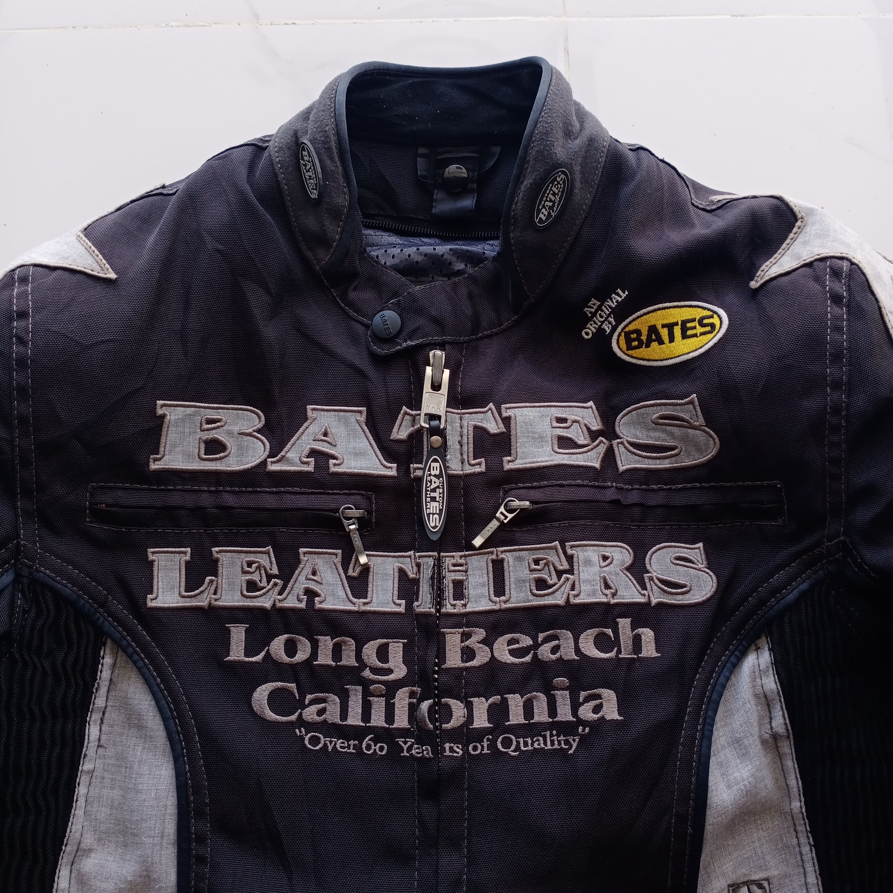 Bates Hats Custom Bates Leathers Motorcycle Biker USA Jacket Vintage Size US L / EU 52-54 / 3 - 5 Thumbnail