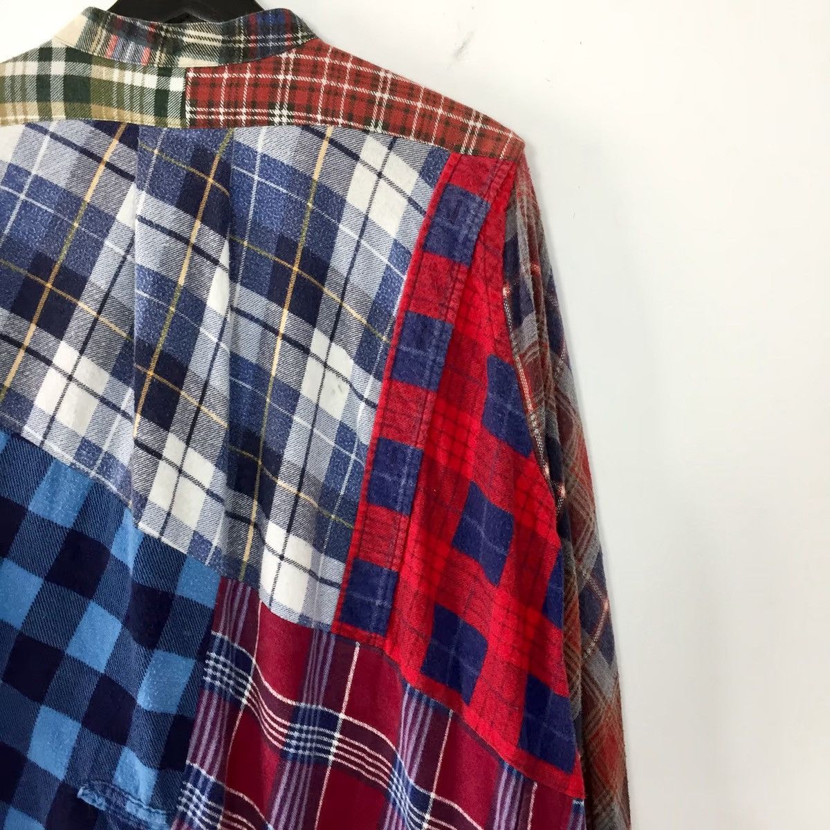 Needles REBUILD BY NEEDLES FW16 PATCHWORK FLANNEL SHIRT Size US M / EU 48-50 / 2 - 5 Thumbnail