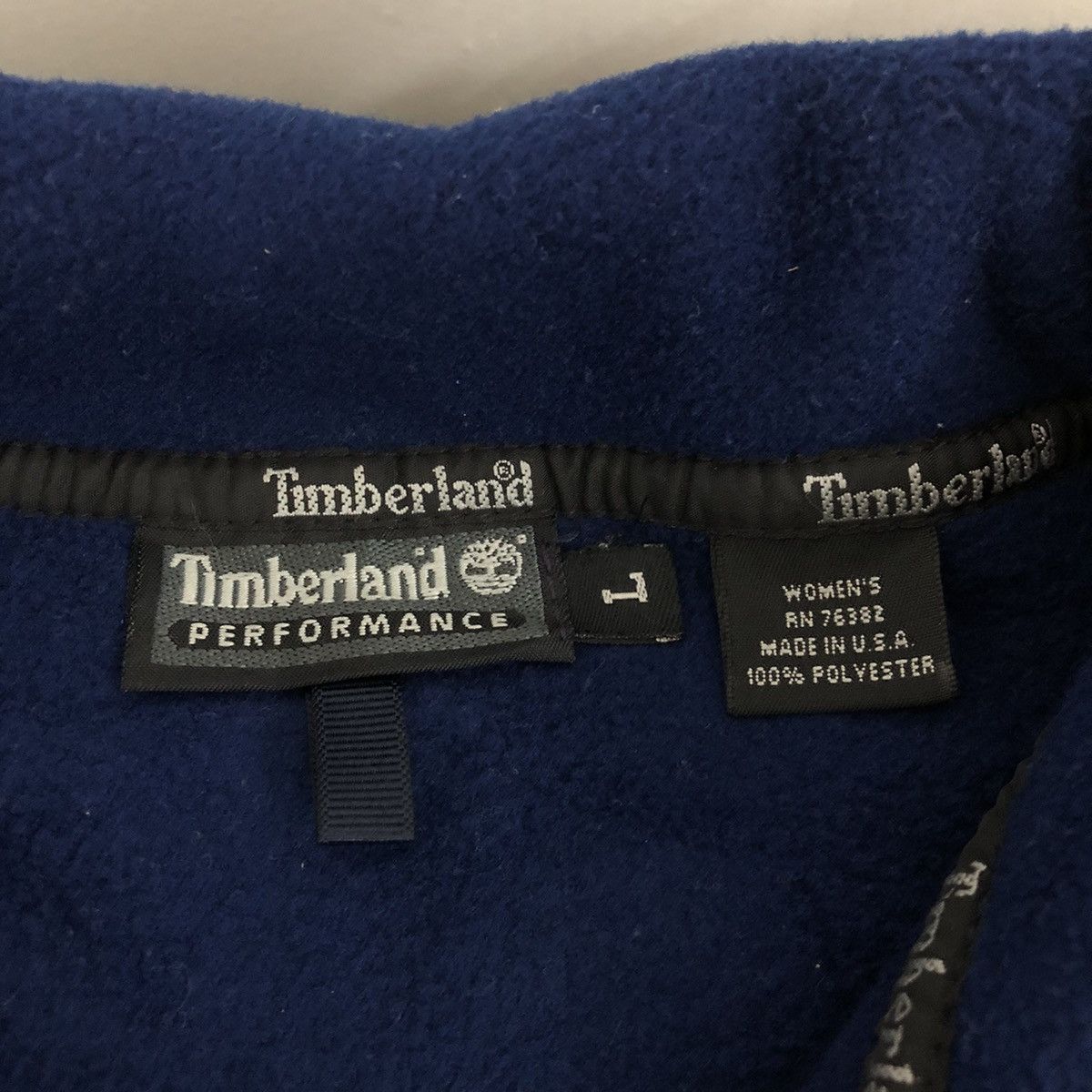 Polartec × Timberland TIMBERLAND Performance Zipper Fleece Sweater Size US L / EU 52-54 / 3 - 6 Thumbnail