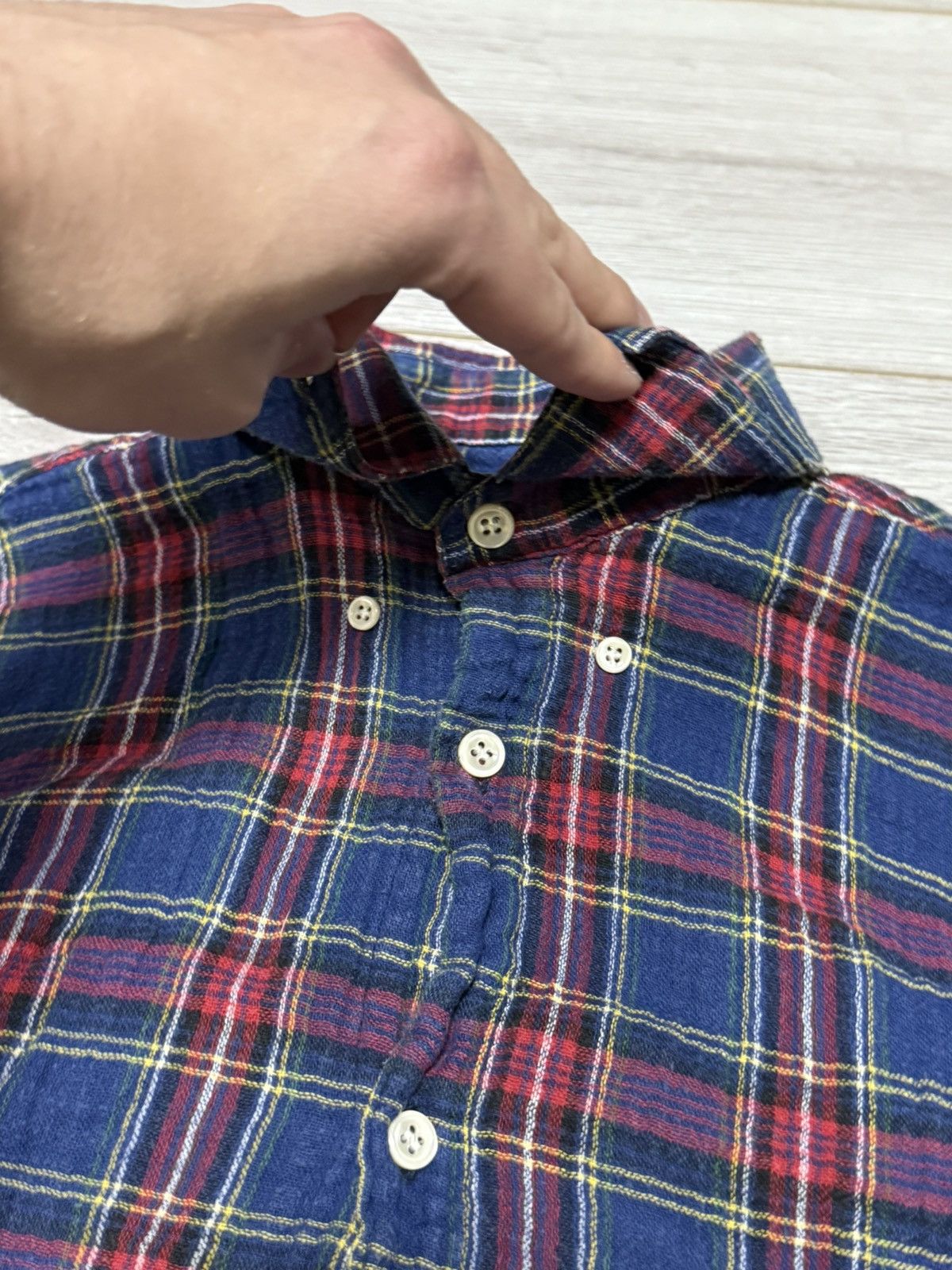 Our Legacy Our Legacy check shirt buttons flannel plaid Size US M / EU 48-50 / 2 - 3 Thumbnail