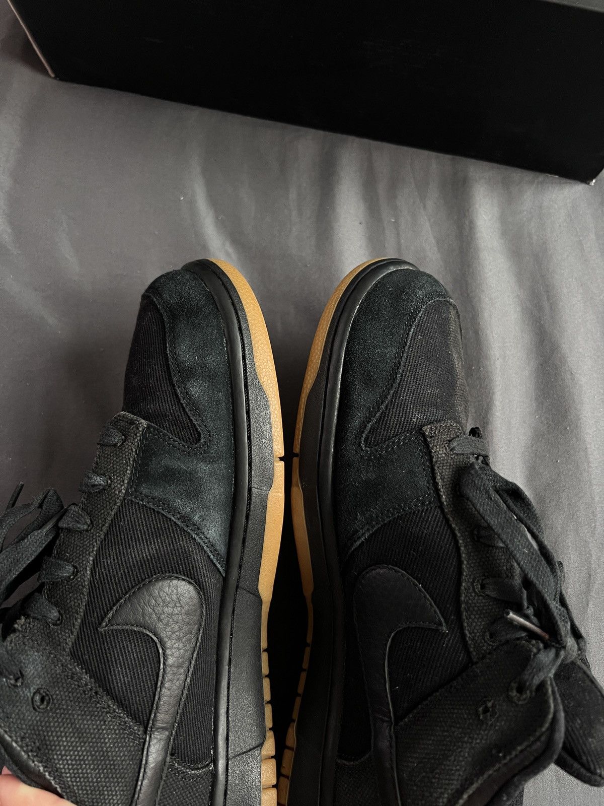 Nike × The Basement Nike x The Basement Dunk Low Black Size US 12 / EU 45 - 11 Thumbnail
