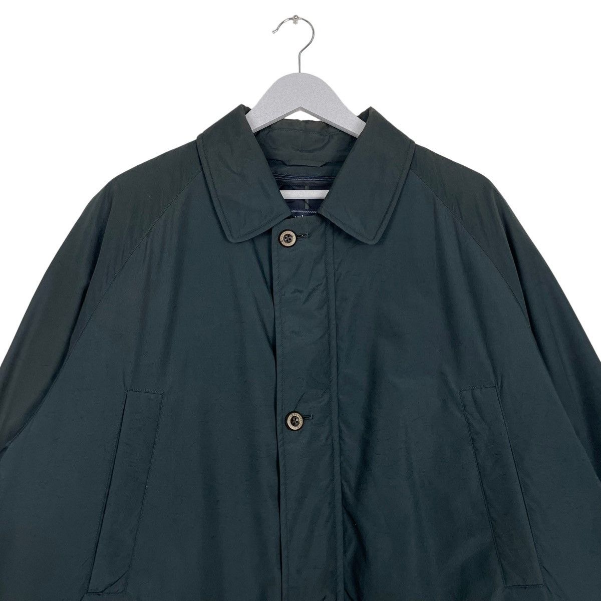 Burberry Prorsum × Vintage 💥BURBERRYS NOVA CHECK DARK GREEN PARKA Size US L / EU 52-54 / 3 - 3 Thumbnail